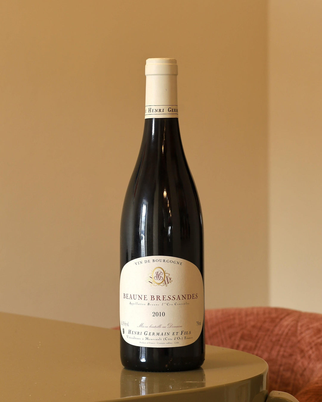 Henry Germain Beaune Bressandes Premier Cru 2010 AOC 0,75l Bottle