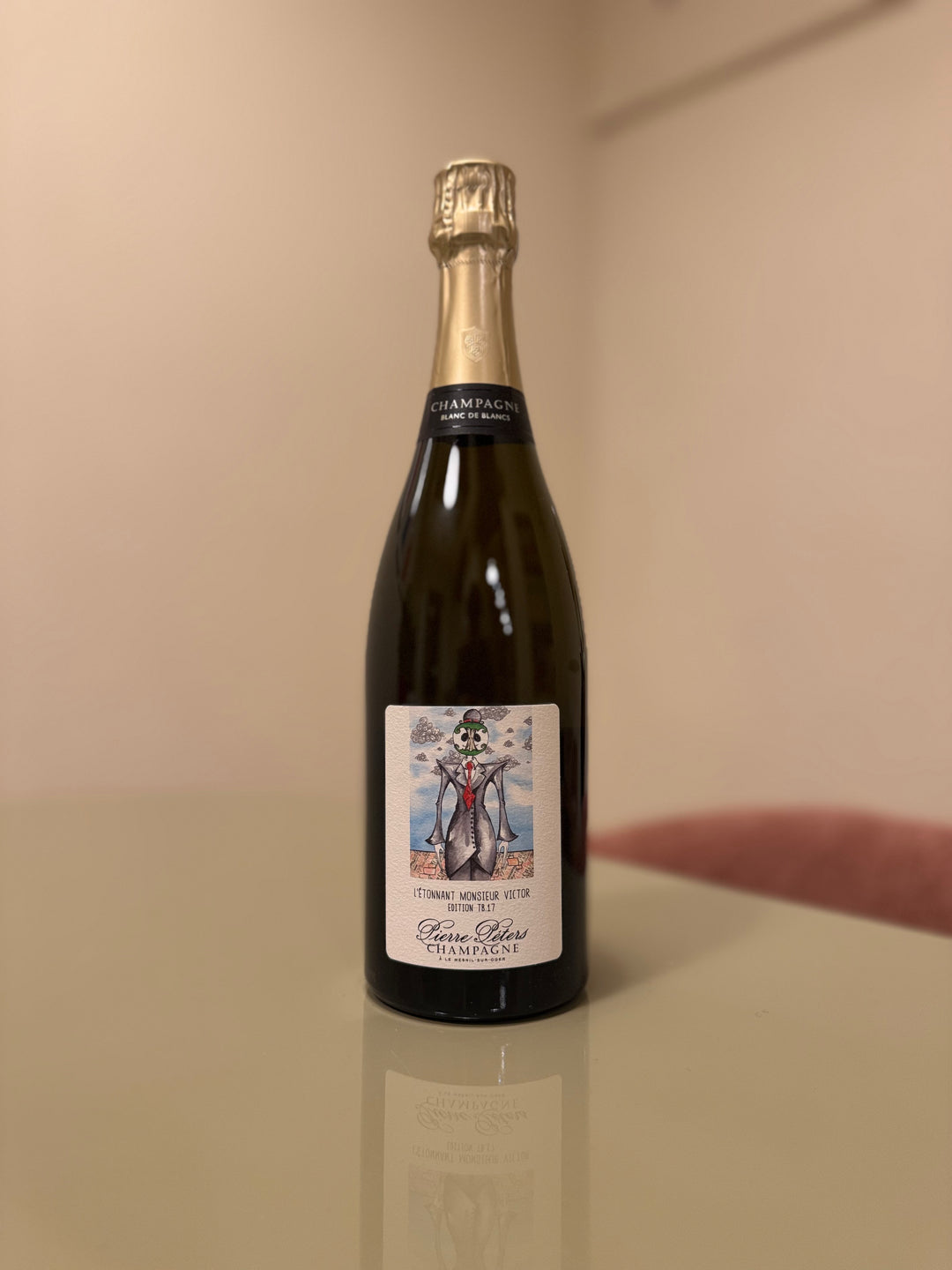 Pierre Peters L'Etonnant Monsieur Victor Blanc de Blancs Grand Cru 2017 AOC 0,75l
