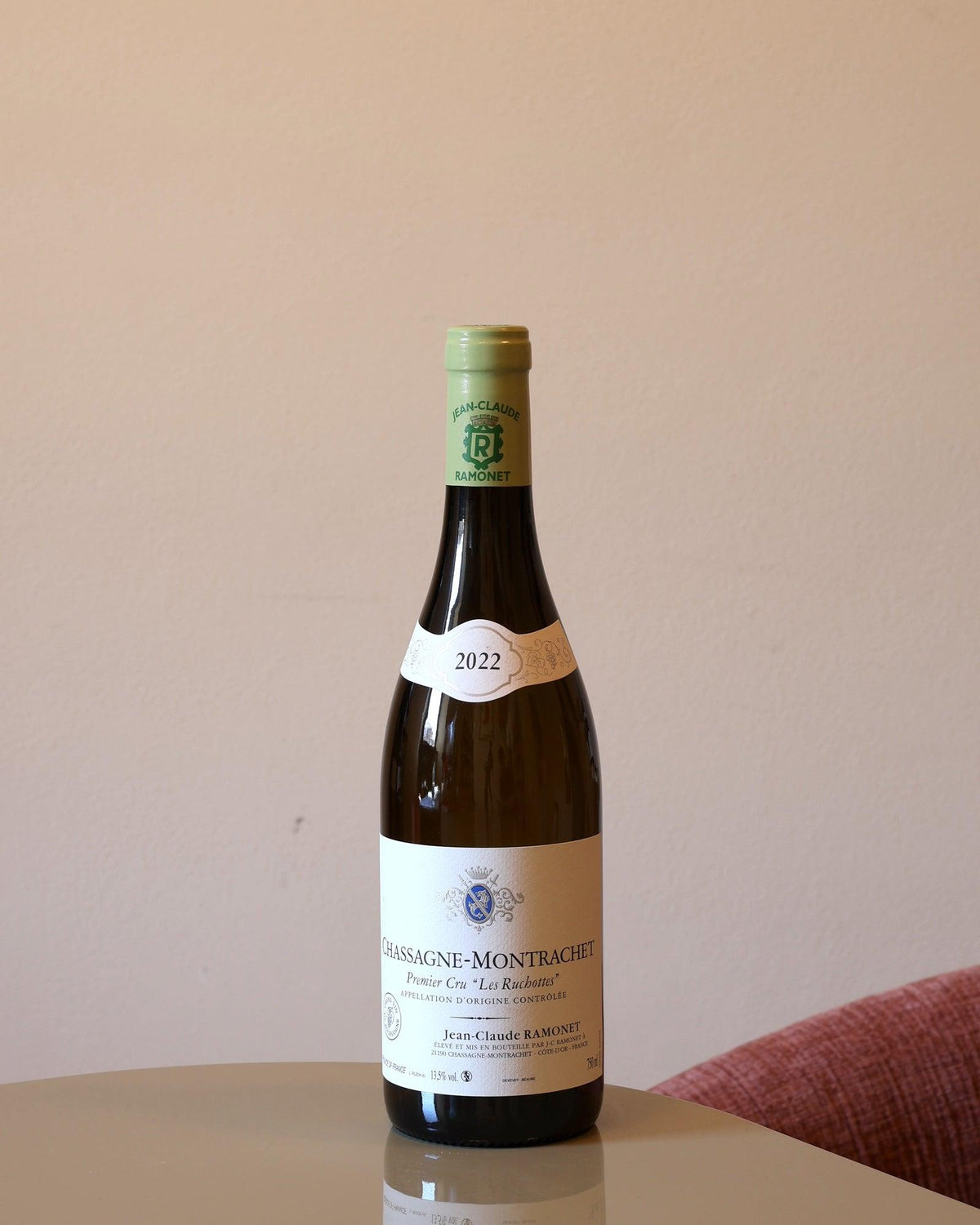 Jean-Claude Ramonet Chassagne-Montrachet Premier Cru Ruchottes 2022 AOC 0,75l