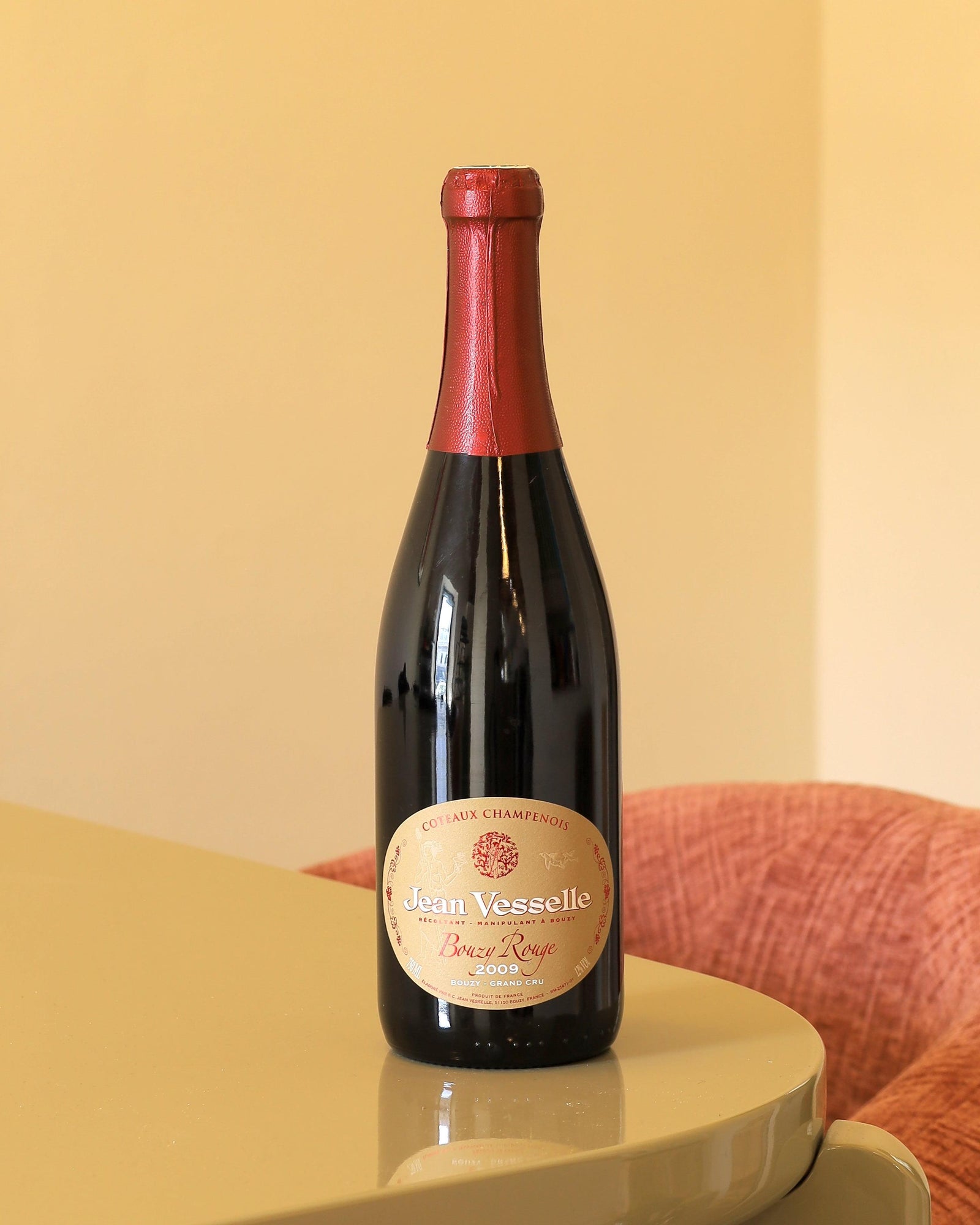 Jean-Vesselle Bouzy Rouge 2009 AOC 0,75l Bottle