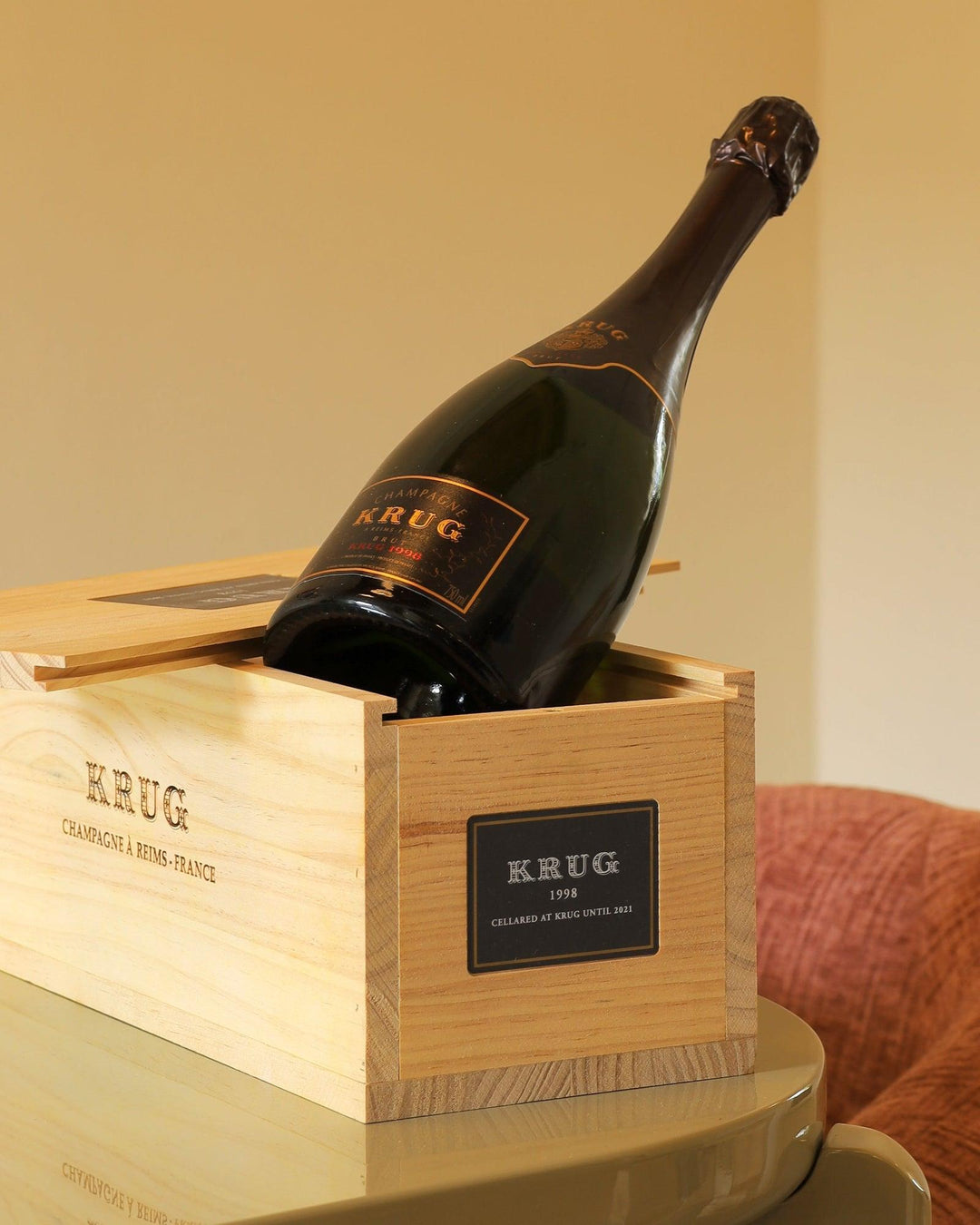 Krug  Vintage cellared by Krug until 2021 1998 AOC 0,75l Bottle