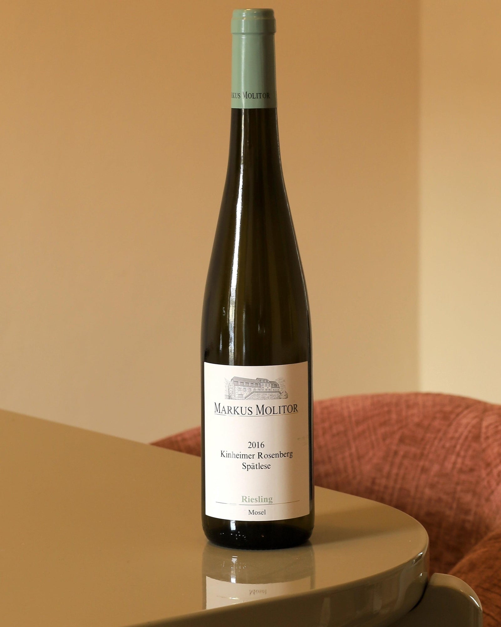 Markus Molitor Kinheimer Rosenberg Riesling Spatlese (Green Capsule) 2016 0,75l Bottle
