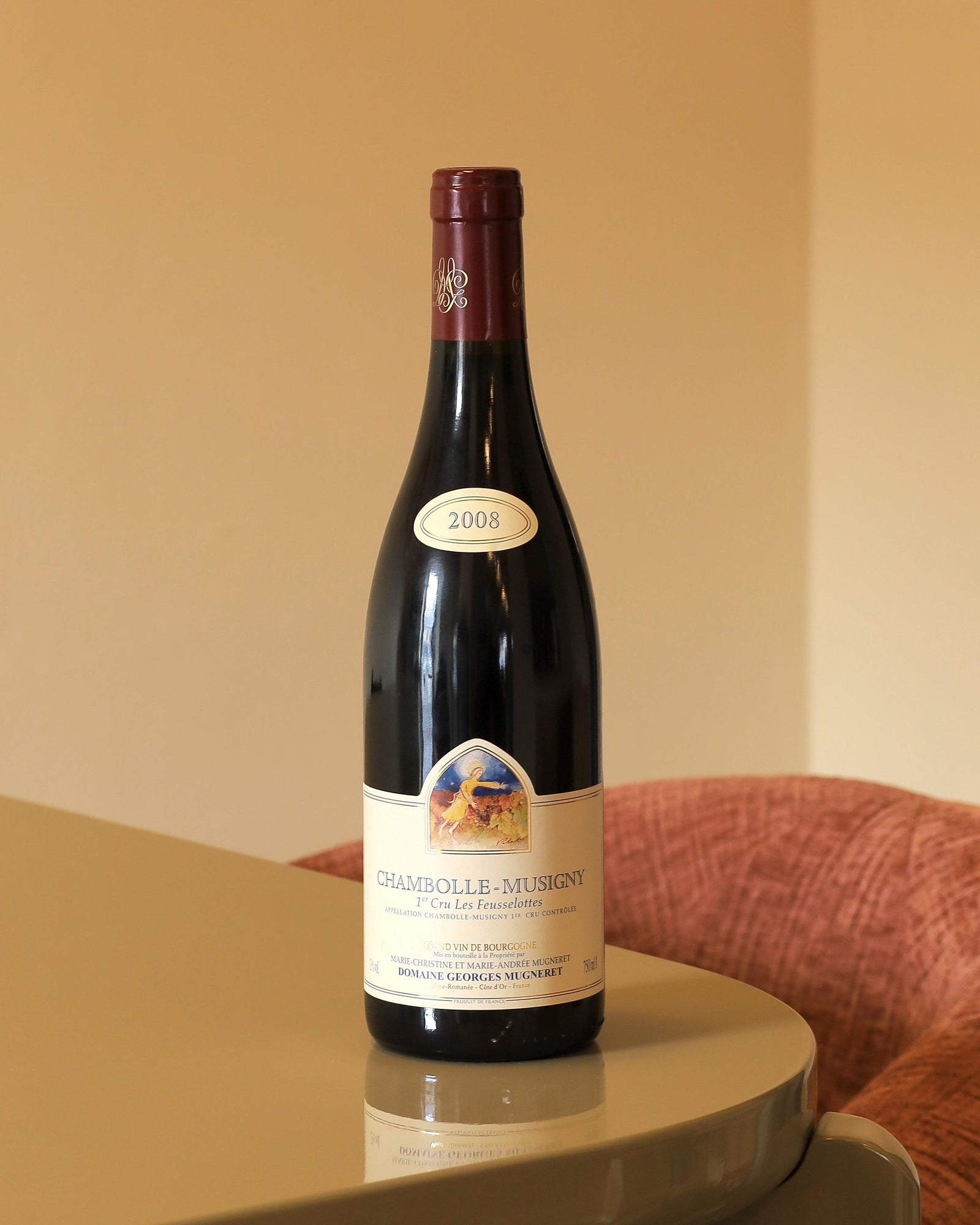 Mugneret-Gibourg Chambolle-Musigny Premier Cru Les Feusolettes 2008 AOC 0,75l Bottle