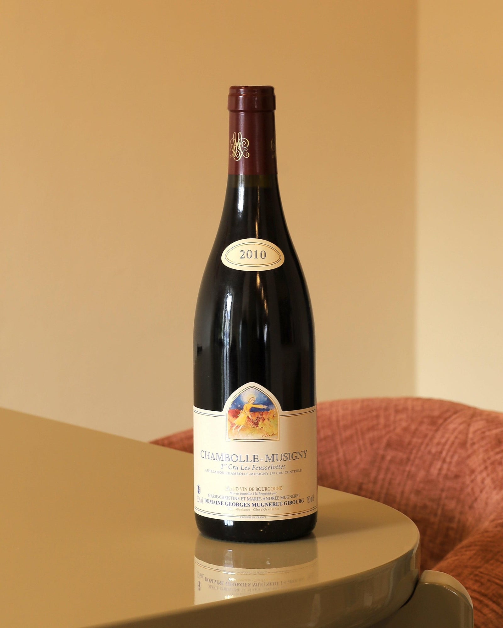 Mugneret-Gibourg Chambolle-Musigny Premier Cru Les Feusolettes 2010 AOC 0,75l Bottle