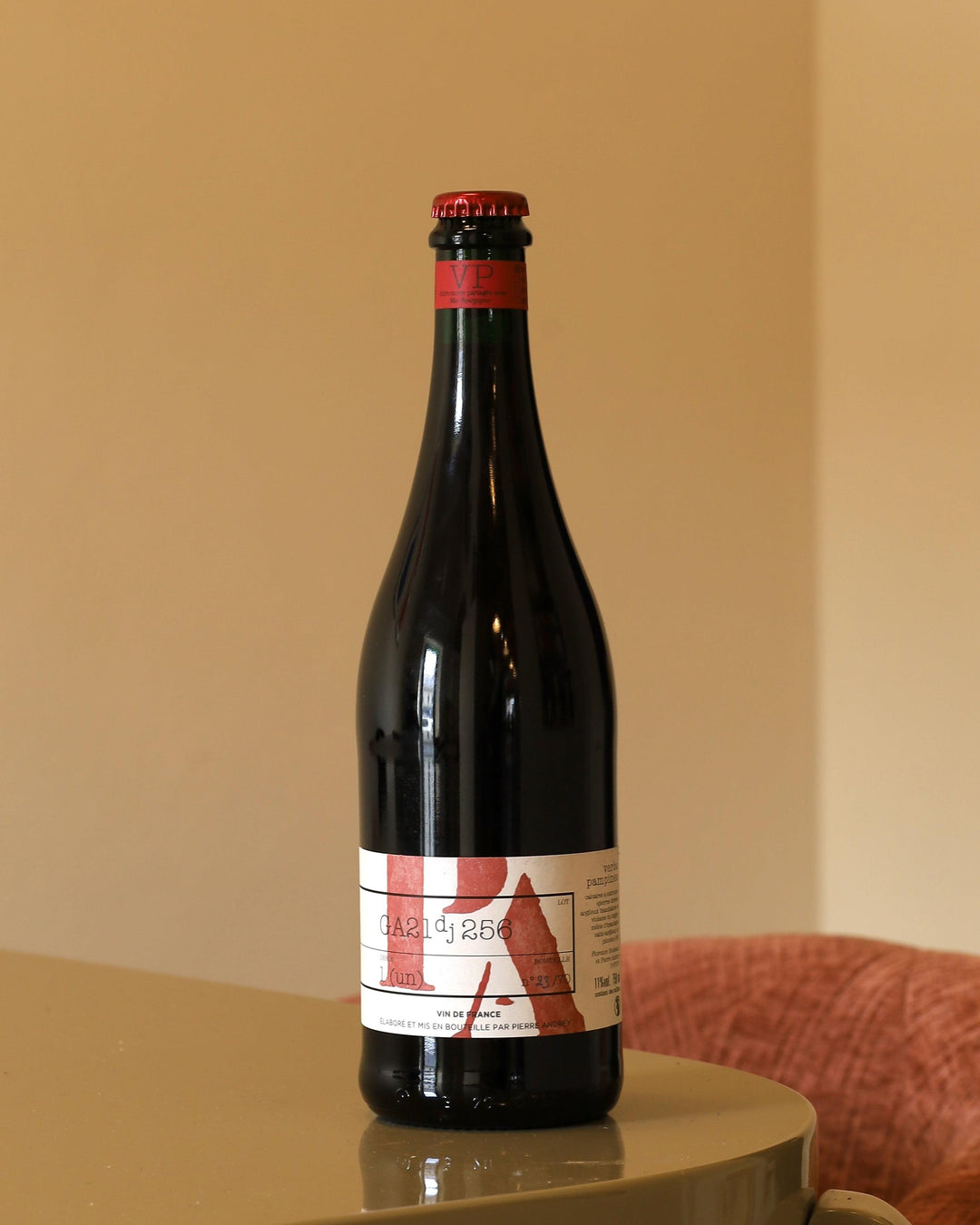 Pierre Andrey GA21dj256 Serie 1 2021 Vin de France 0,75l Bottle