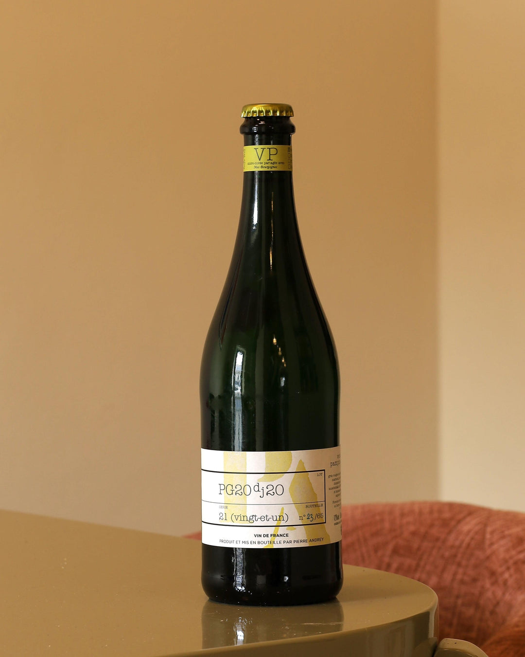 Pierre Andrey PG20dj20 Serie 21 2020 Vin de France 0,75l Bottle
