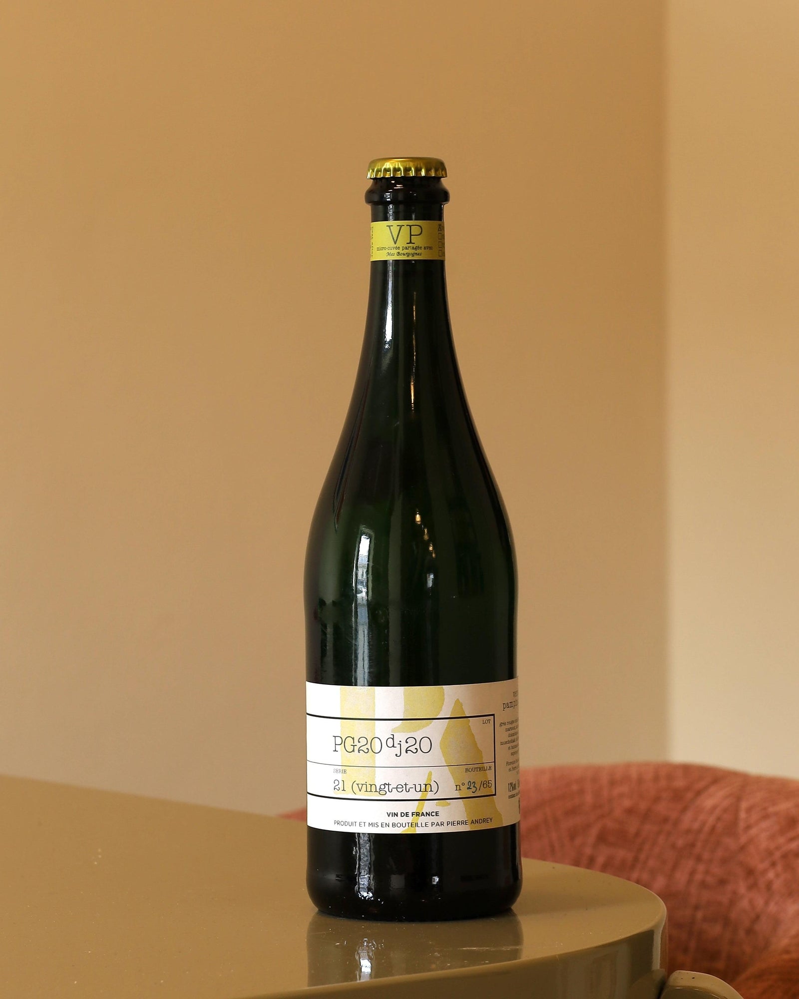 Pierre Andrey PG20dj20 Serie 21 2020 Vin de France 0,75l Bottle
