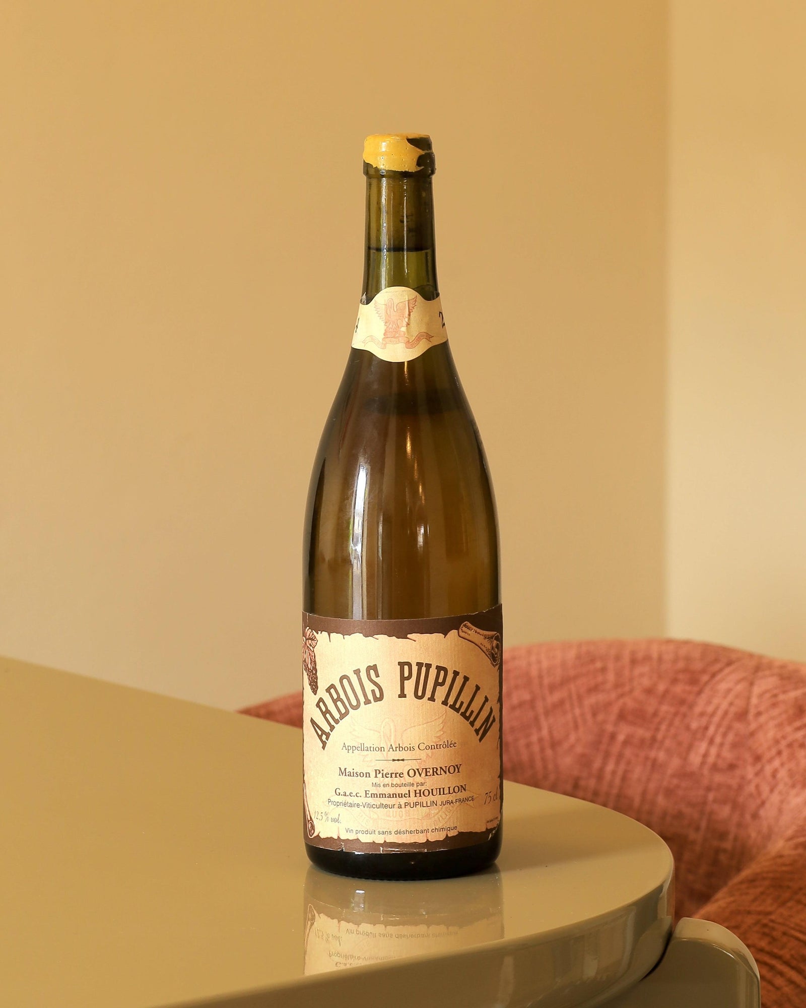 Pierre Overnoy Arbois Pupullin Blanc  2004 AOC 0,75l Bottle