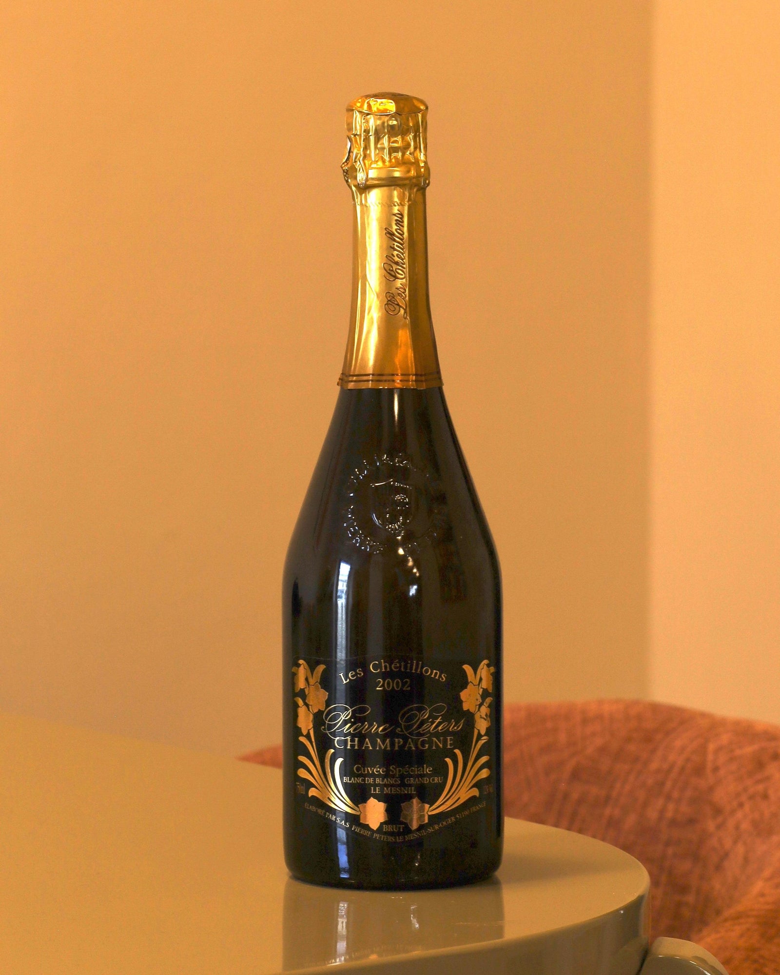 Pierre Peters Les Chetillons Blanc de Blancs 2002 AOC 0,75l Bottle