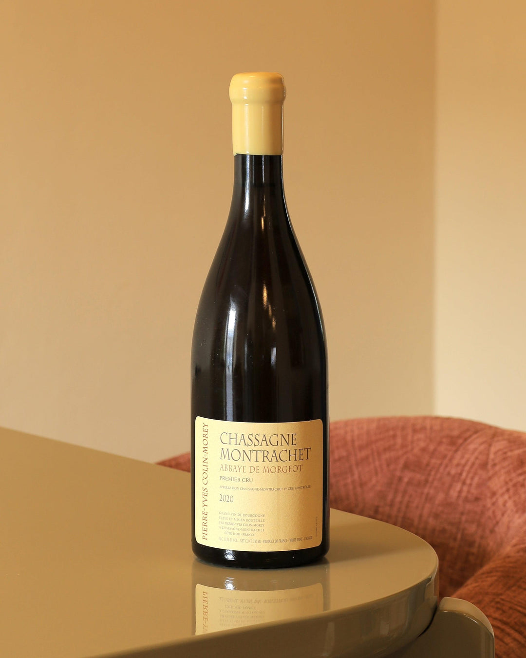 Pierre-Yves Colin-Morey Chassagne-Montrachet Premier Cru "Abbaye de Morgeot" 2020 AOC 0,75l Bottle