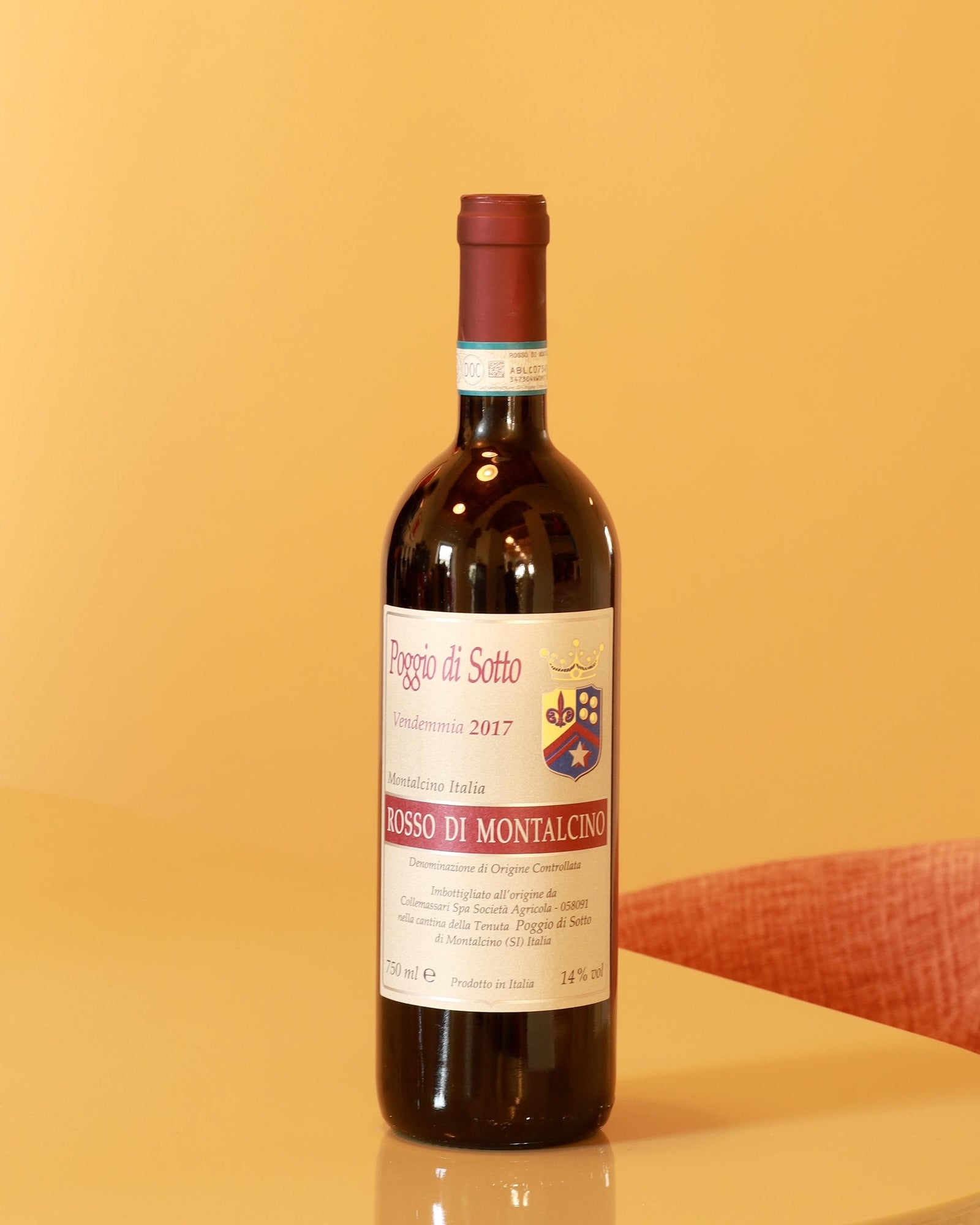 Poggio di Sotto Rosso di Montalcino  2017 DOC 0,75l Bottle