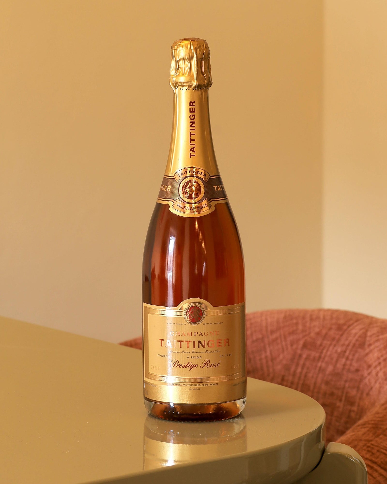 Taittinger Prestige Rose (old label) NV AOC 0,75l Bottle