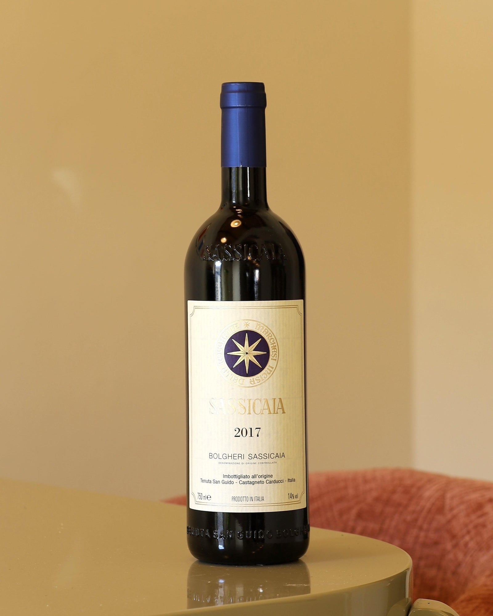 Tenuta San Guido Sassicaia 2017 DOCG 0,75l Bottle
