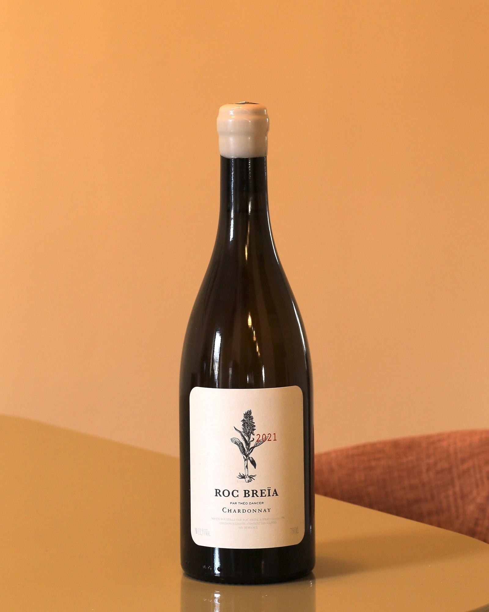 Theo Dancer Roc Breia Chardonnay 2021 AOC 0,75l Bottle