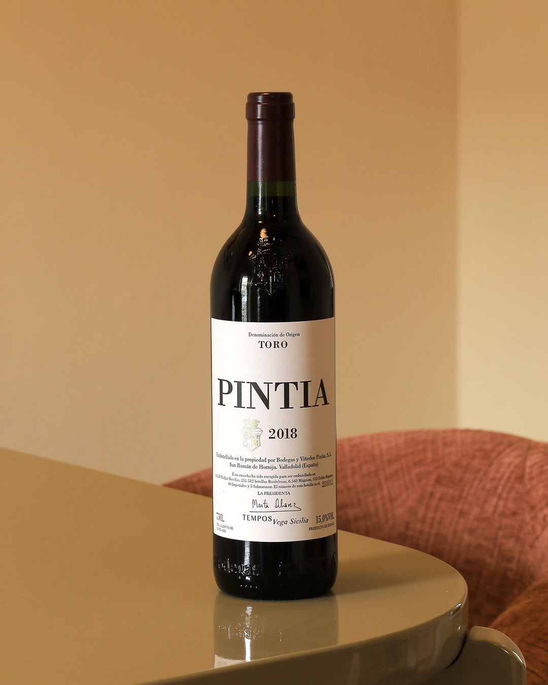 Vega Sicilia Pintia 2018 0,75l Bottle