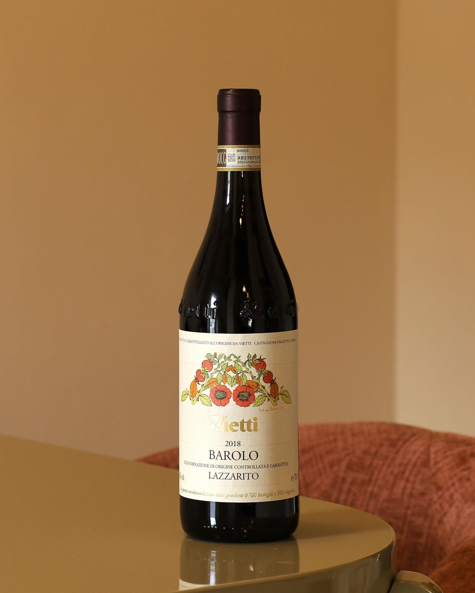 Vietti Barolo Lazzarito 2018 DOCG 0,75l Bottle