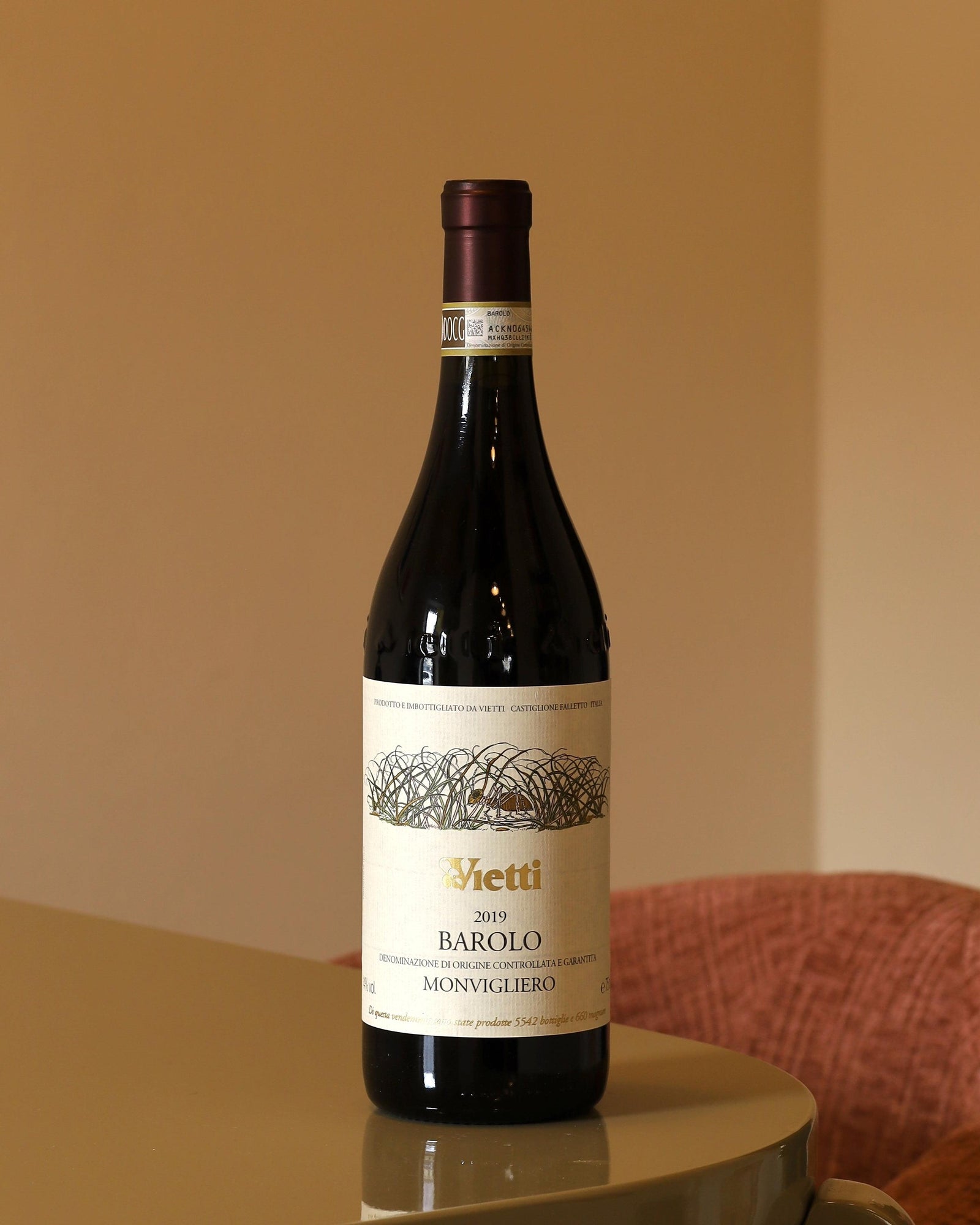 Vietti Barolo Monvigliero 2019 DOCG 0,75l Bottle