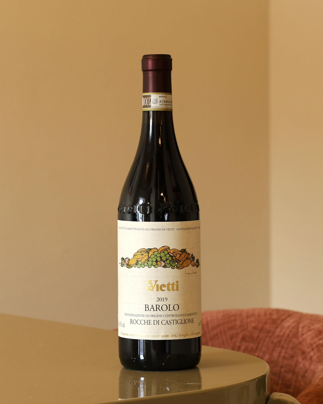 Vietti Barolo Rocche di Castiglione 2019 DOCG 0,75l Bottle
