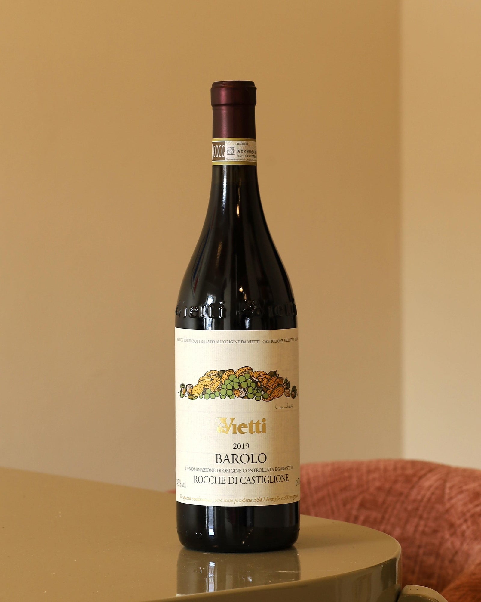 Vietti Barolo Rocche di Castiglione 2019 DOCG 0,75l Bottle