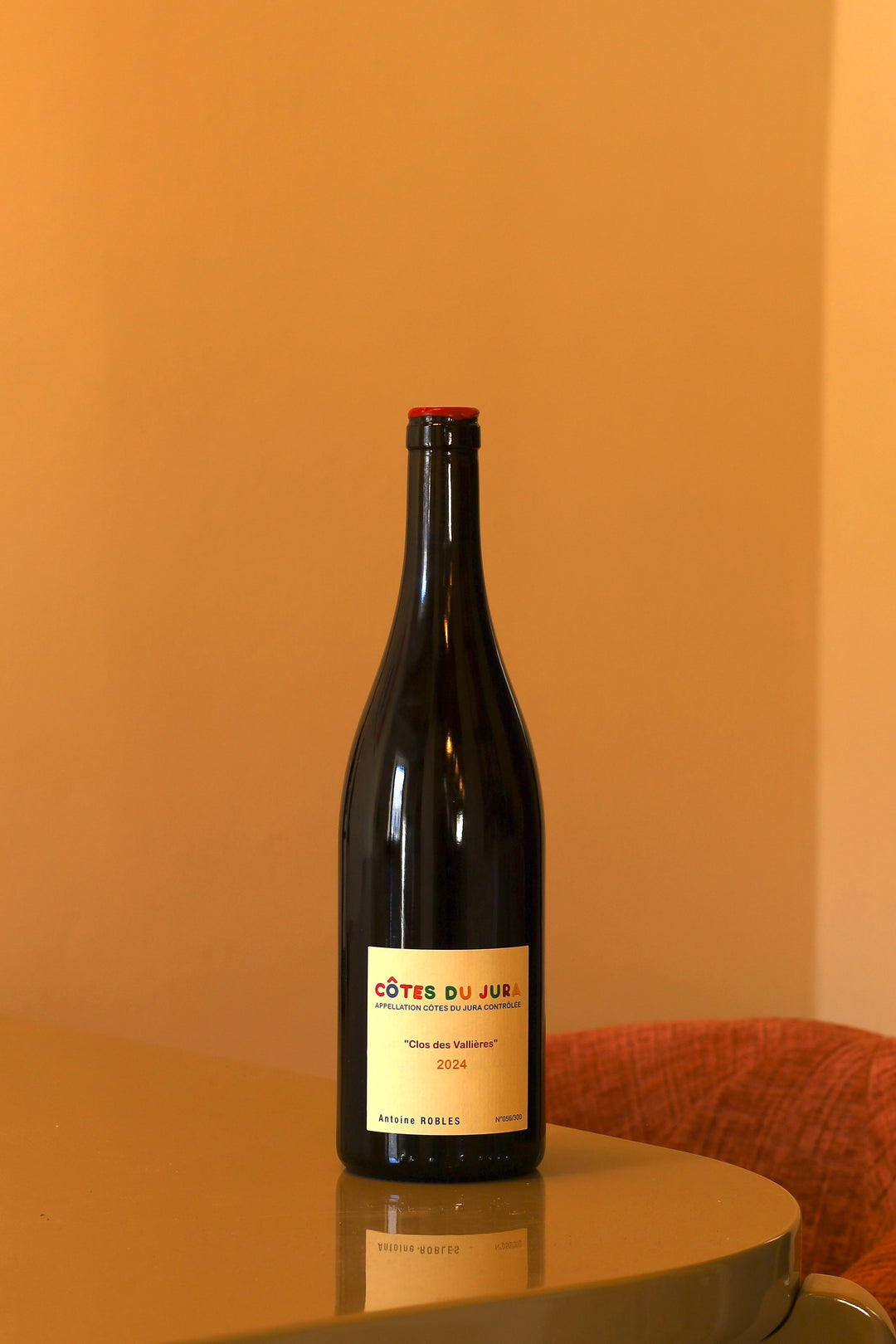 Antoine Robles Trousseau  "Clos des Vallieres"  Cotes du Jura Rouge 2024 AOC 0,75l