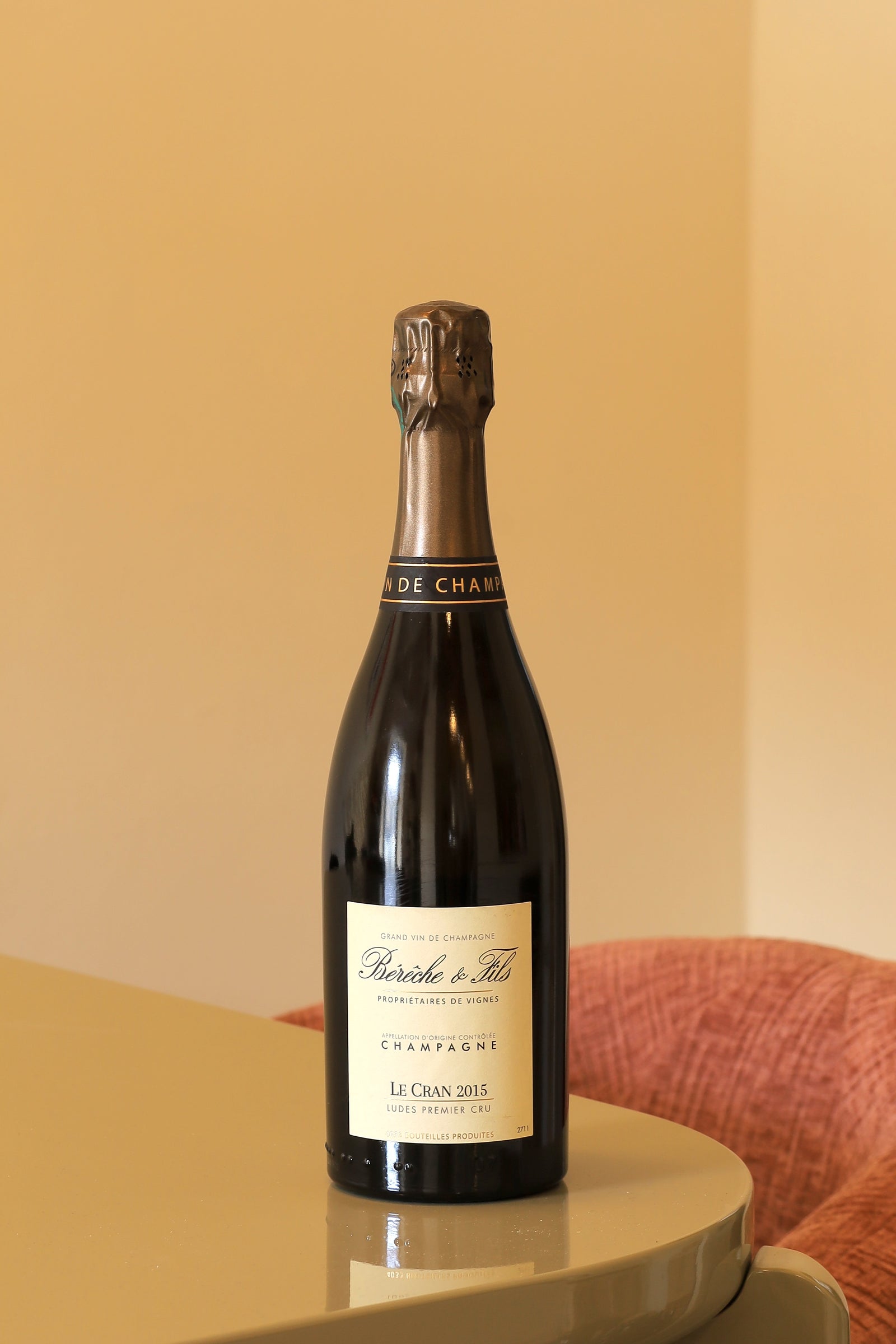 Bereche et Fils Extra Brut Premier Cru 'Le Cran' 2015 AOC 0,75l Bottle