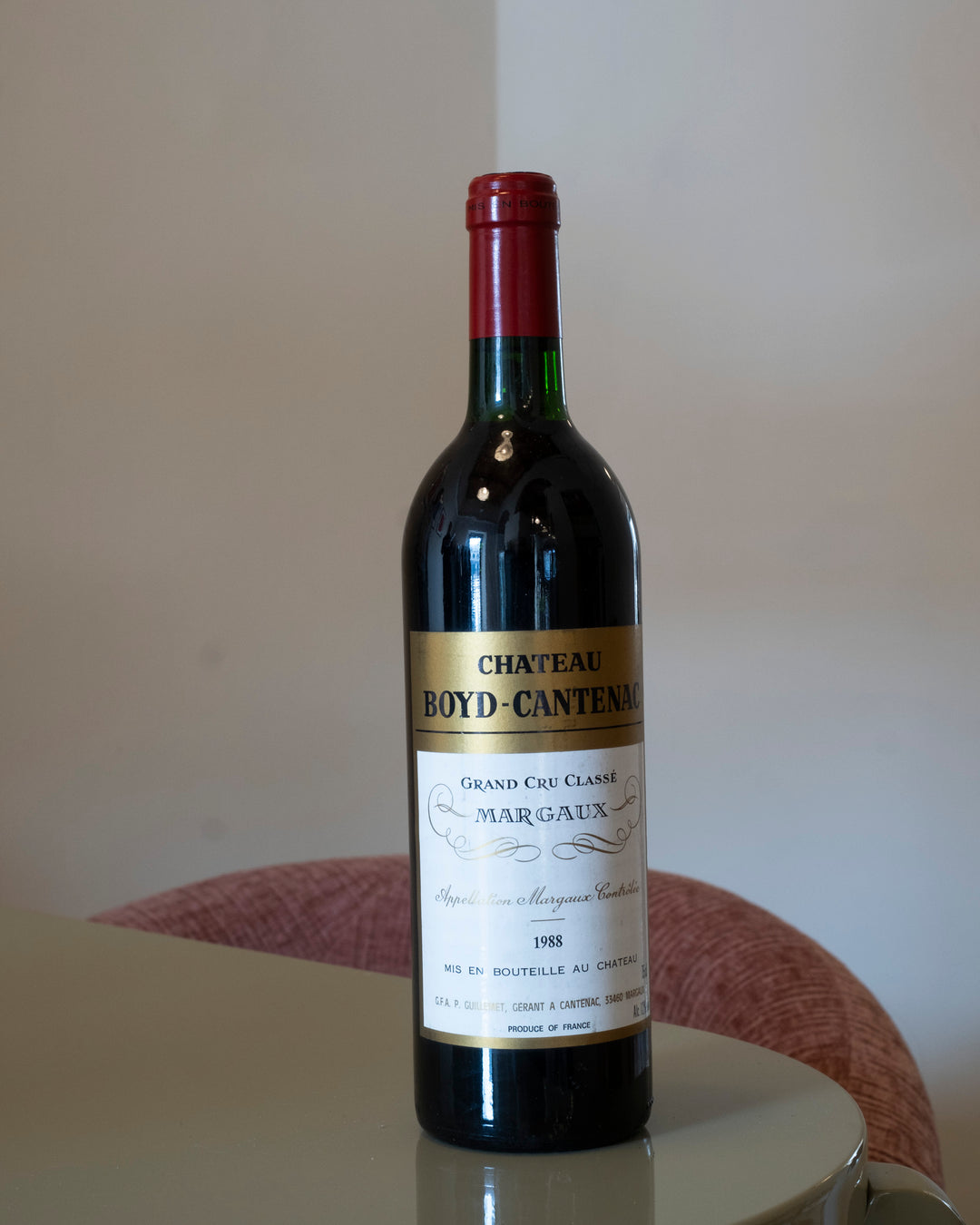 Chateau Boyd-Cantenac  Margaux Rouge 1988 AOC 0,75l