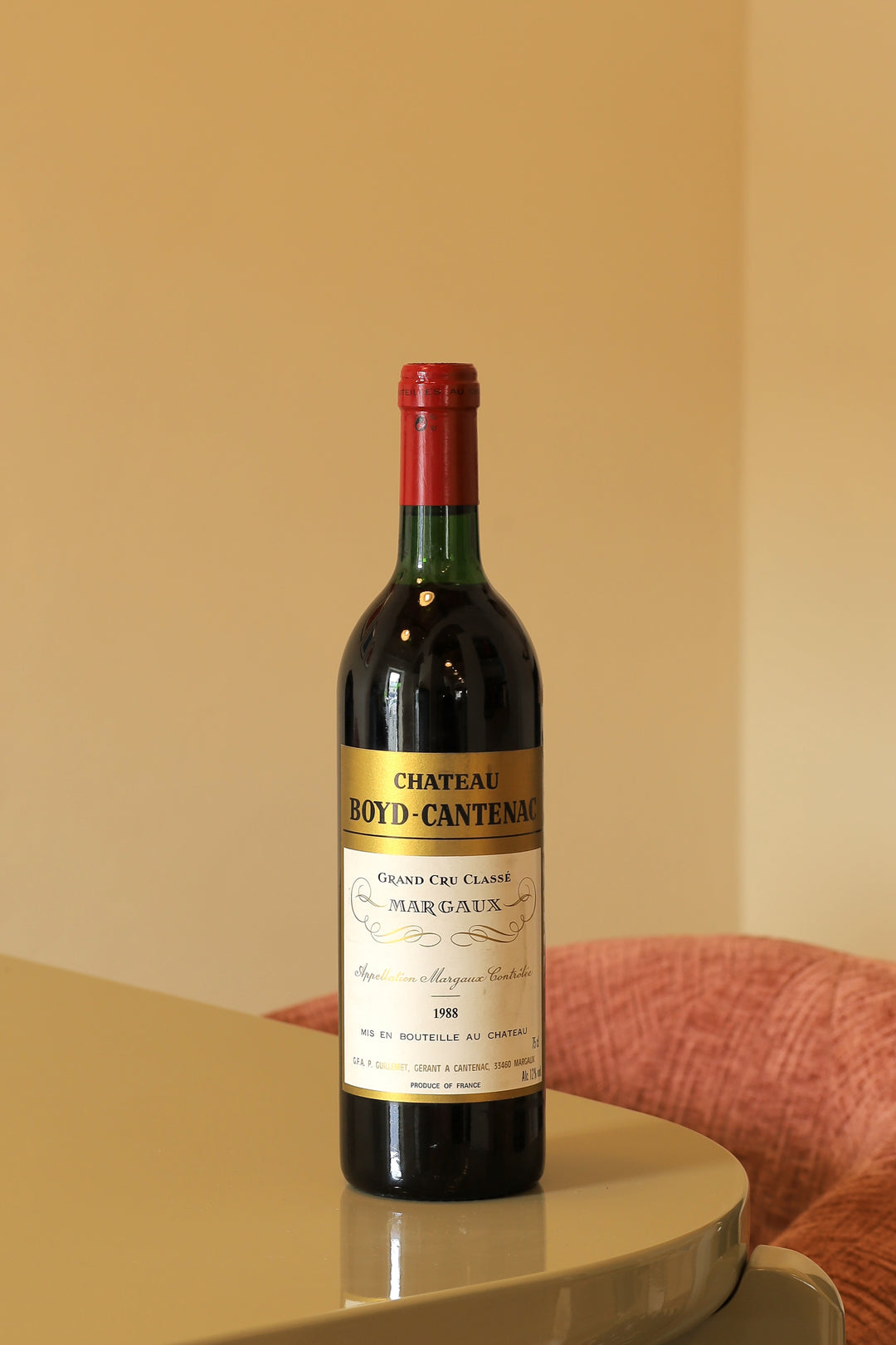 Chateau Boyd-Cantenac  Margaux Rouge 1988 AOC 0,75l