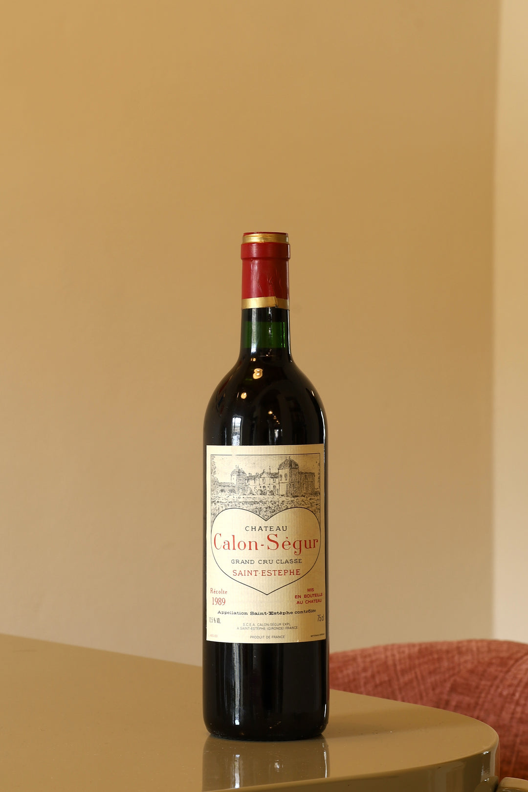 Chateau Calon Segur Saint-Estephe Rouge 1989 AOC 0,75l
