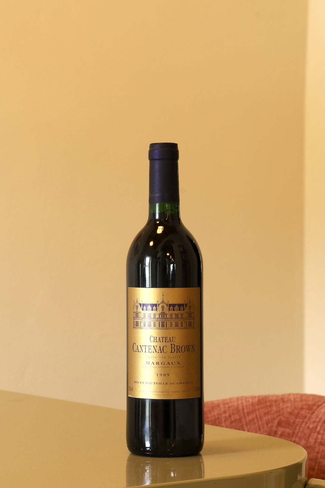 Chateau Cantenac Brown  Margaux Rouge 1989 AOC 0,75l