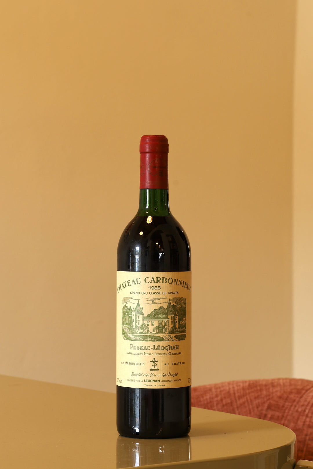 Chateau Carbonnieux Pessac-Leognan 1988 AOC 0,75l