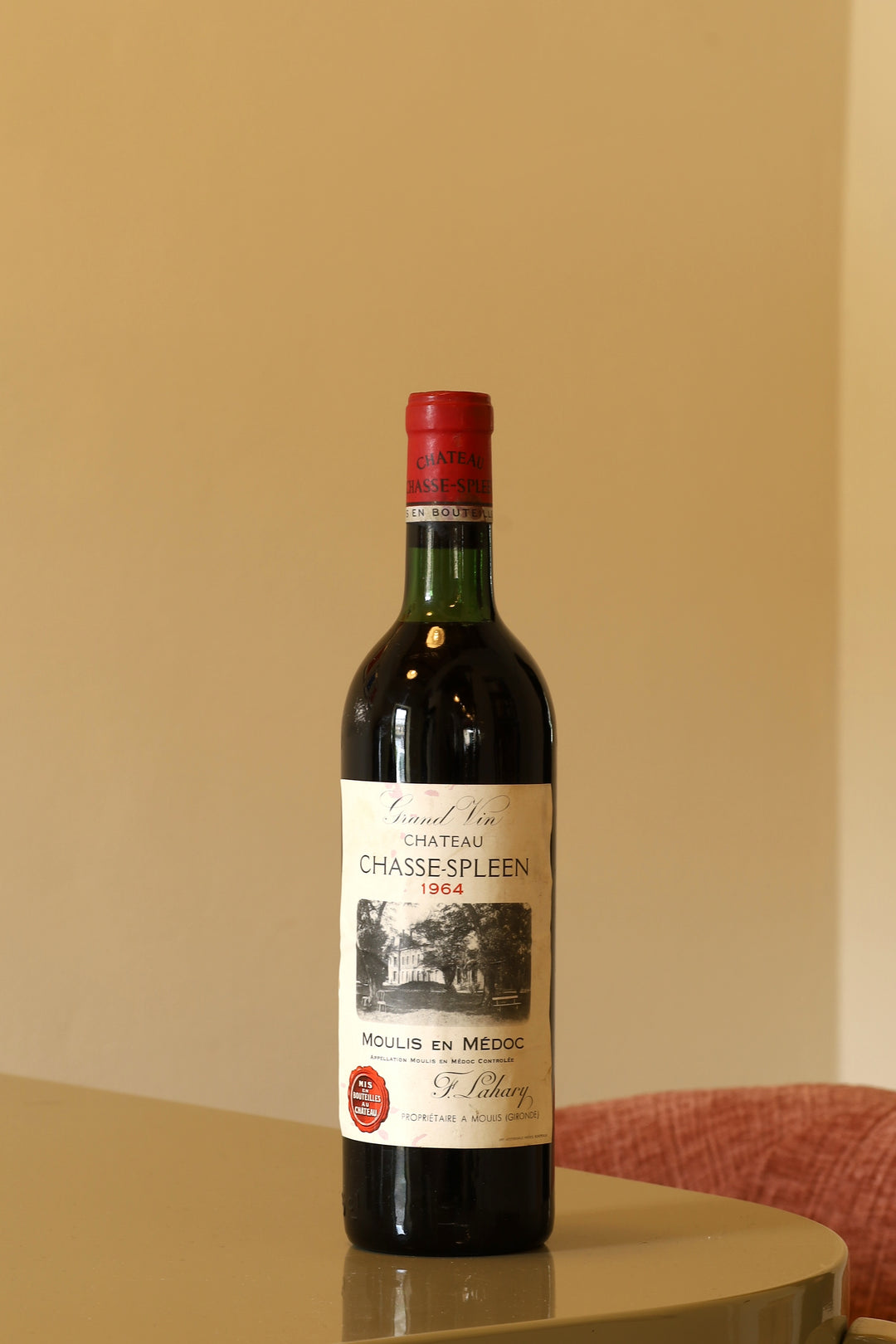 Chateau Chasse Spleen Moulis en Medoc 1964 AOC 0,75l