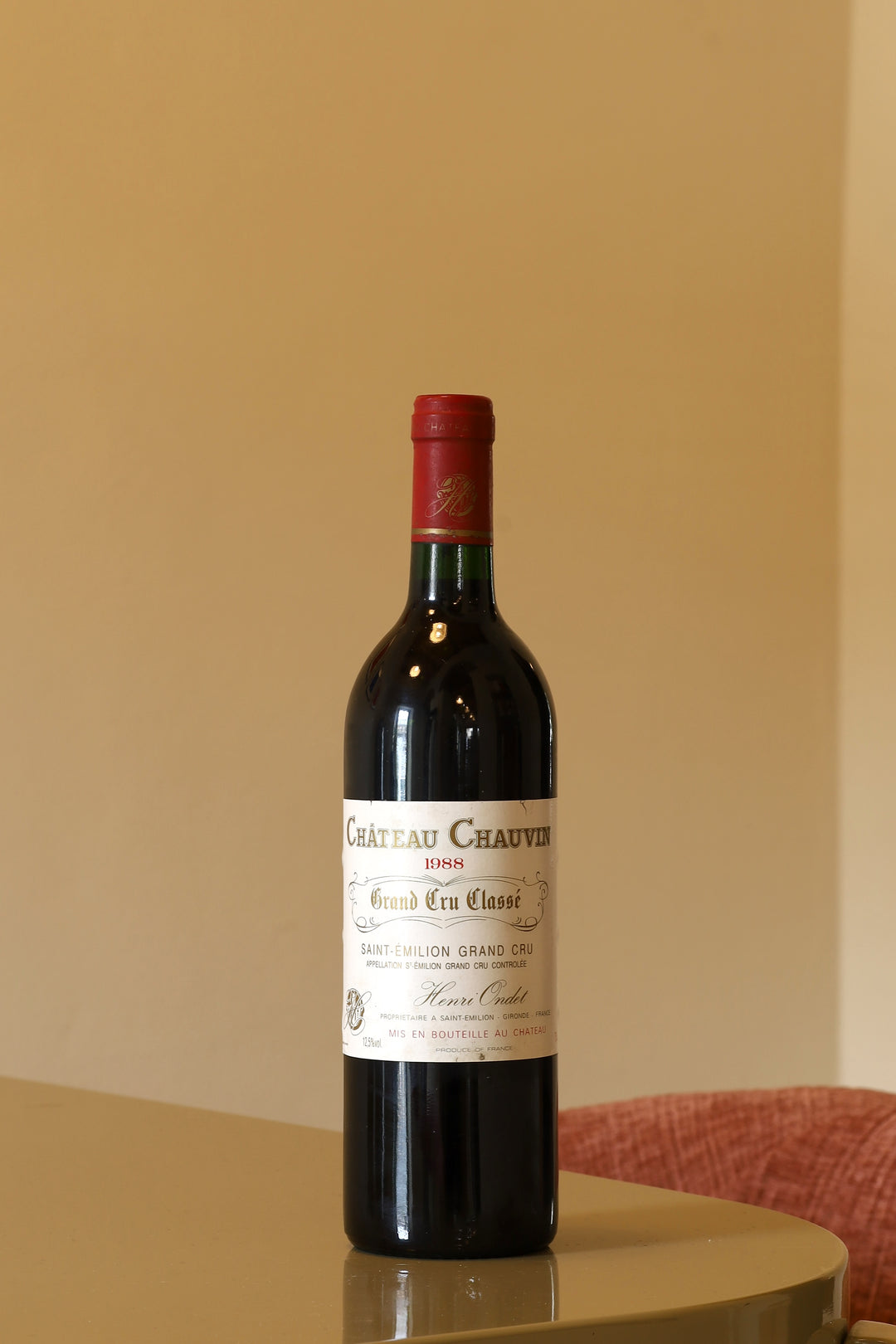 Chateau Chauvin Saint-Emilion Grand Cru 1988 AOC 0,75l