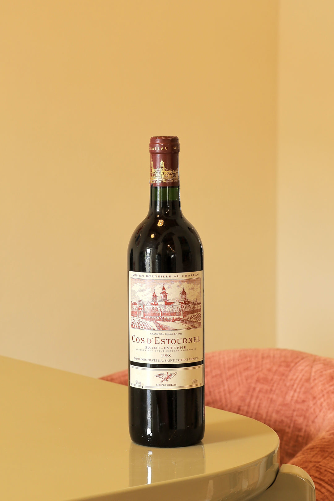 Chateau Cos d'Estournel  Saint-Estephe 1988 AOC 0,75l