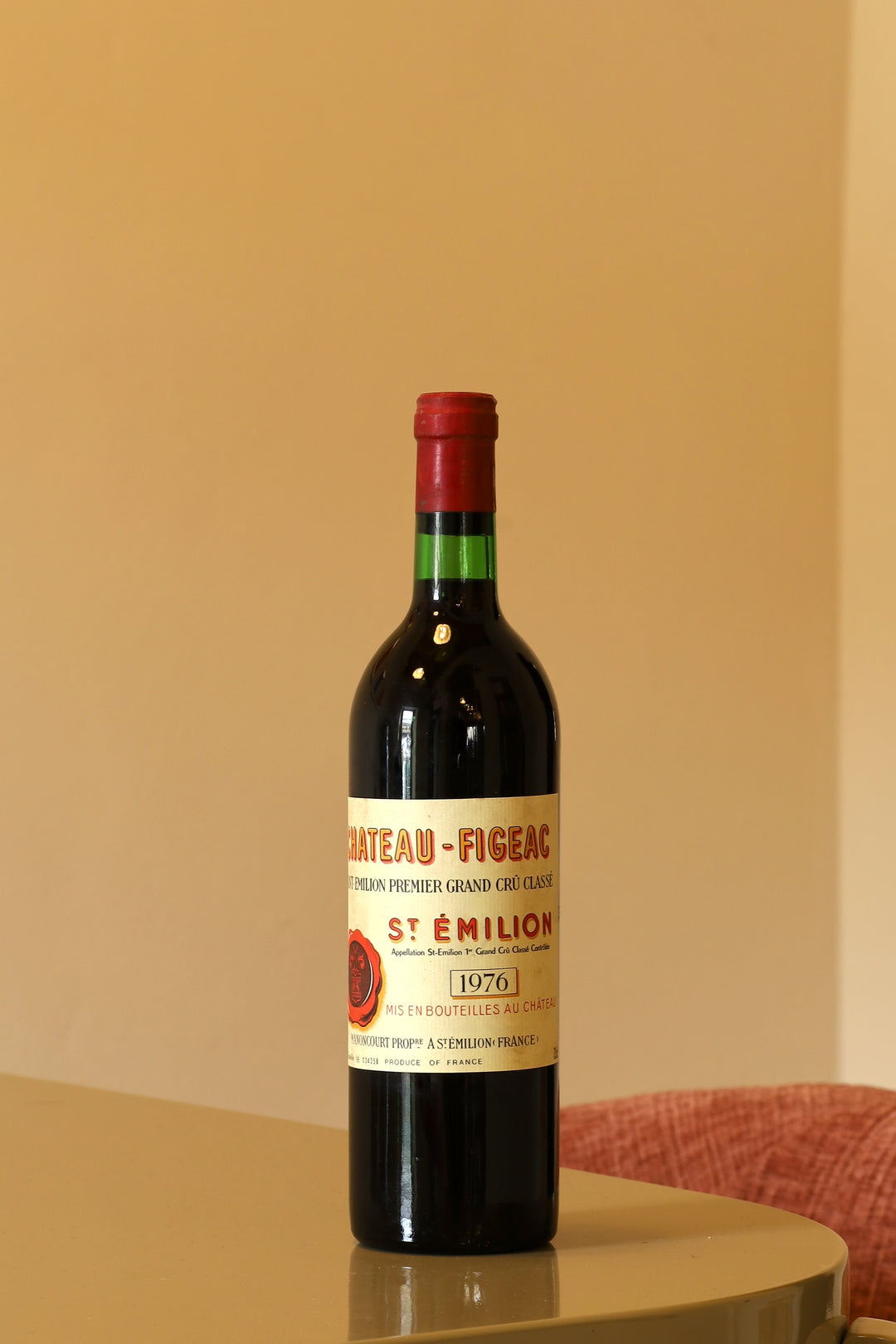 Chateau Figeac Saint-Emilion Grand Cru 1976 AOC 0,75l