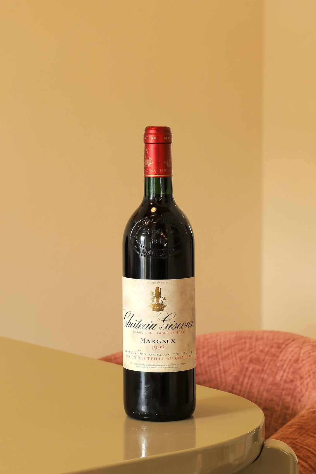 Chateau Giscours  Margaux Rouge 1992 AOC 0,75l