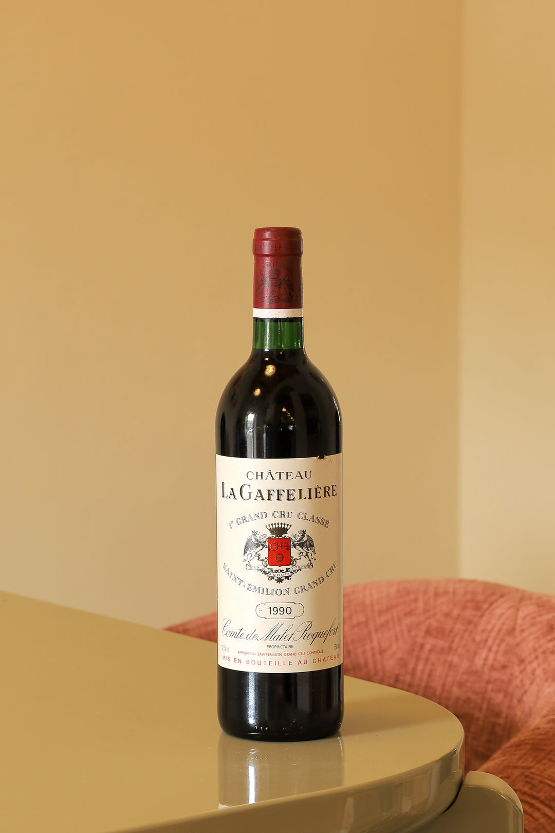 Chateau La Gaffeliere  Saint-Emilion Grand Cru  1990 AOC 0,75l
