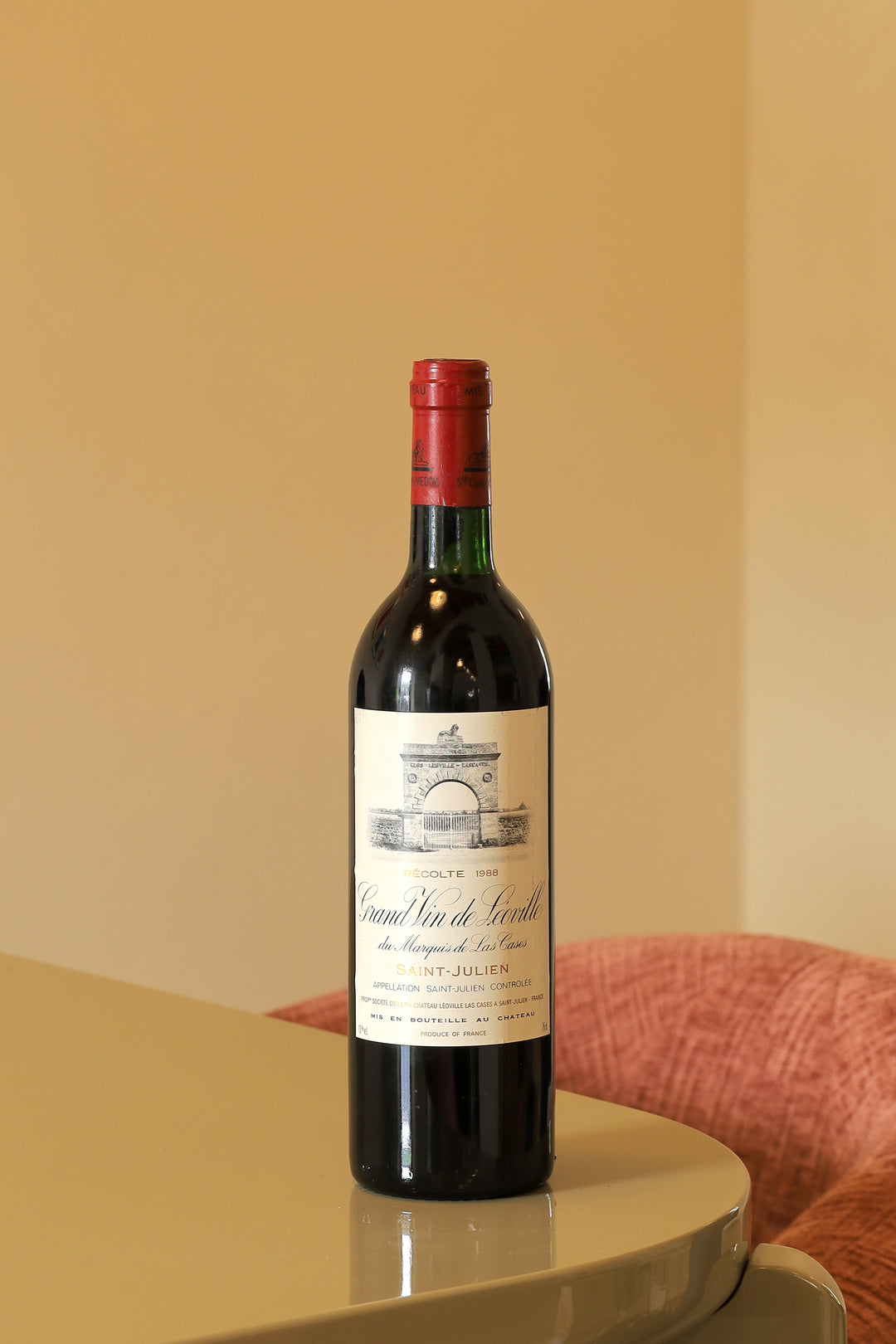 Chateau Leoville Las Cases  Saint-Julien Rouge 1988 AOC 0,75l
