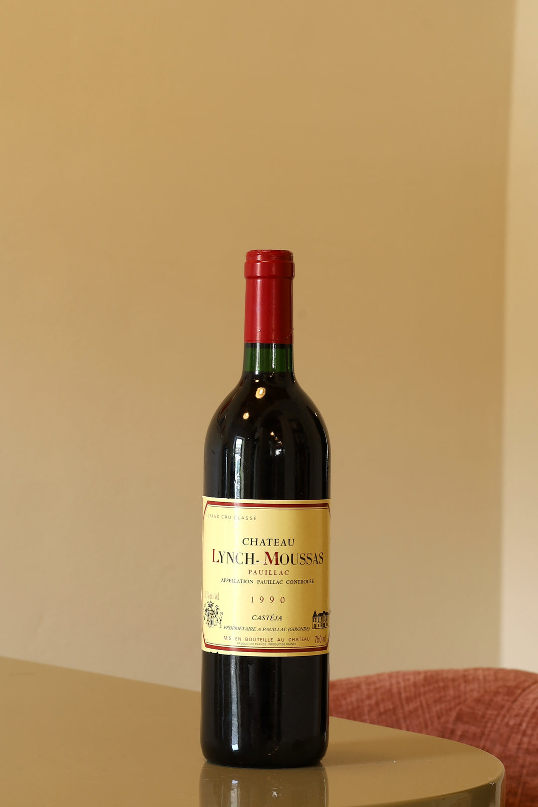 Chateau Lynch-Moussas Pauillac 1990 AOC 0,75l