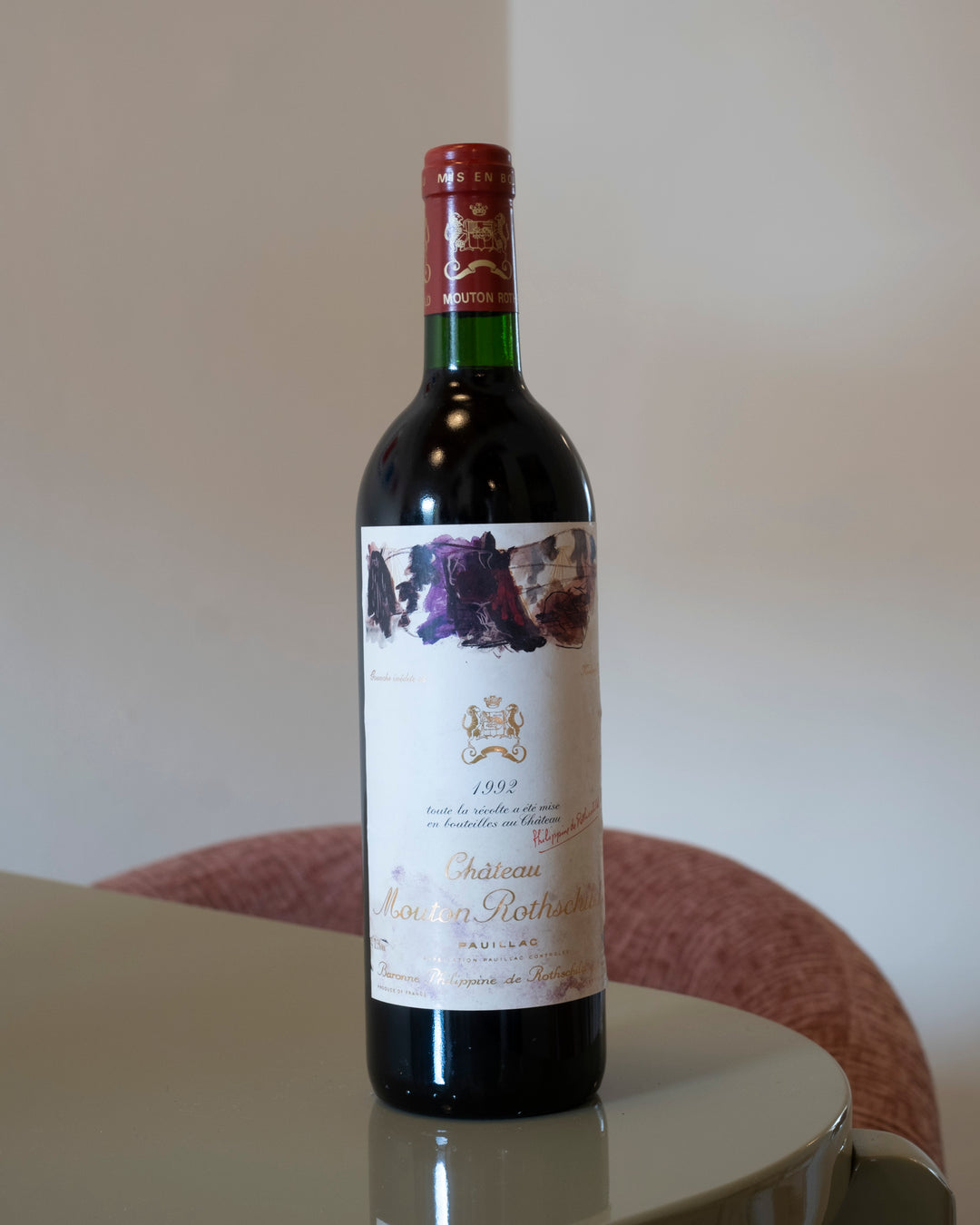Chateau Mouton Rothschild Pauillac Rouge 1992 AOC 0.75l