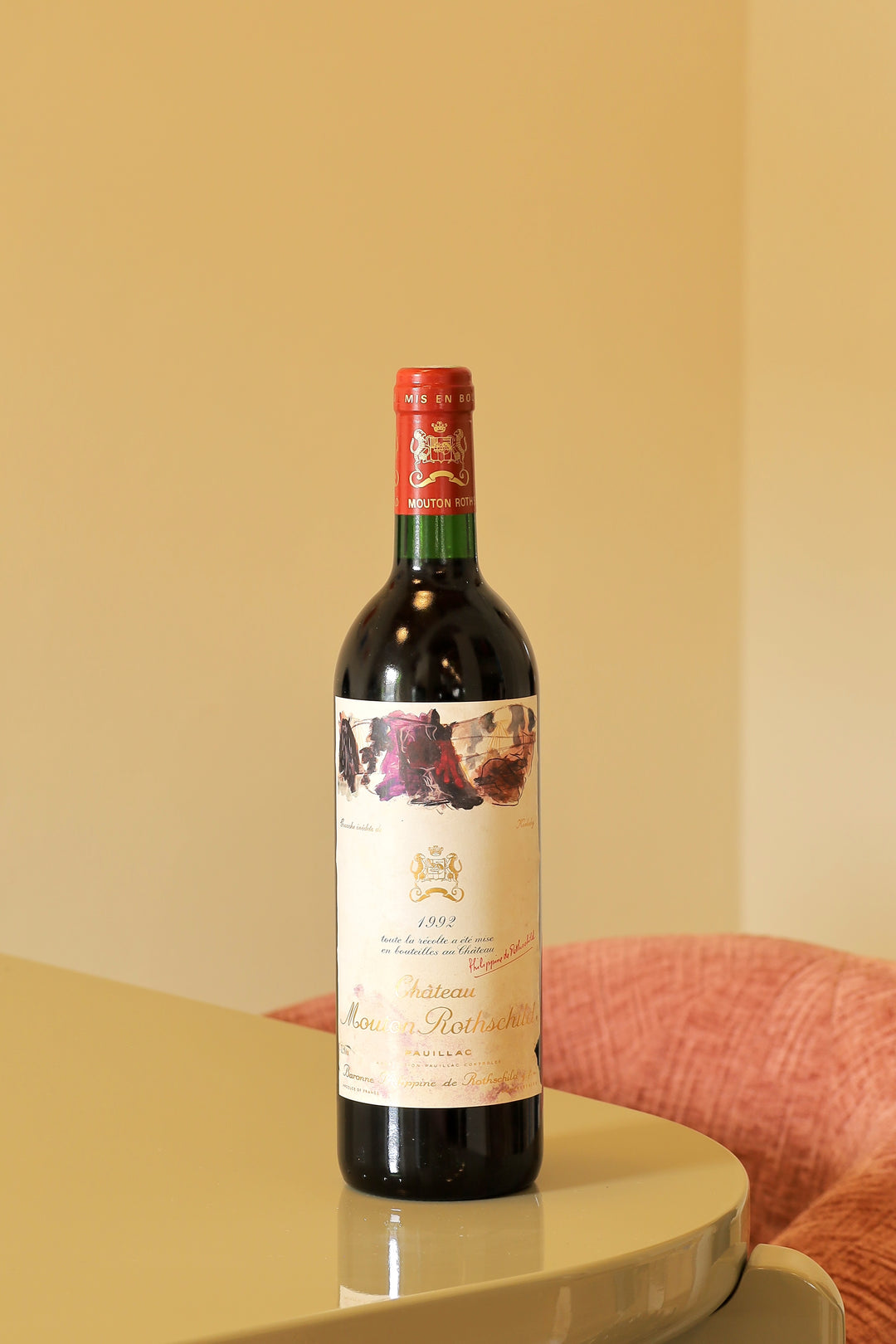 Chateau Mouton Rothschild  Pauillac Rouge 1992 AOC 0,75l