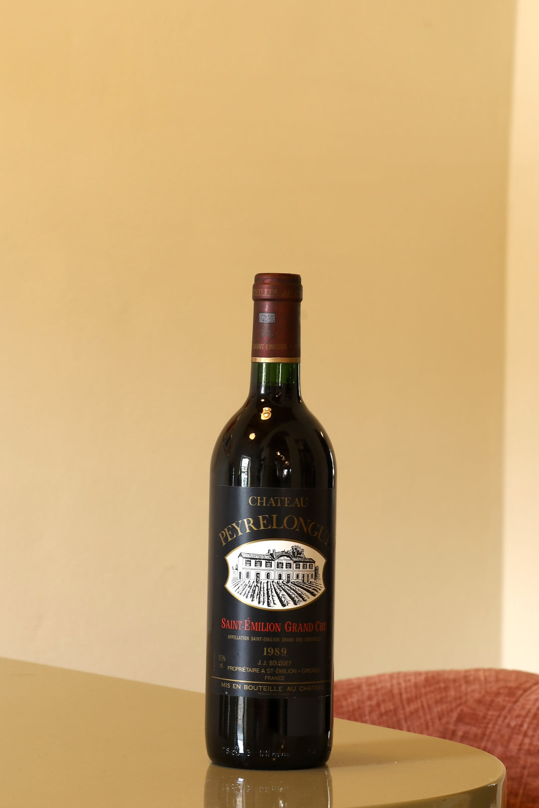 Chateau Peyrelongue Saint-Emilion Grand Cru 1989 AOC 0,75l