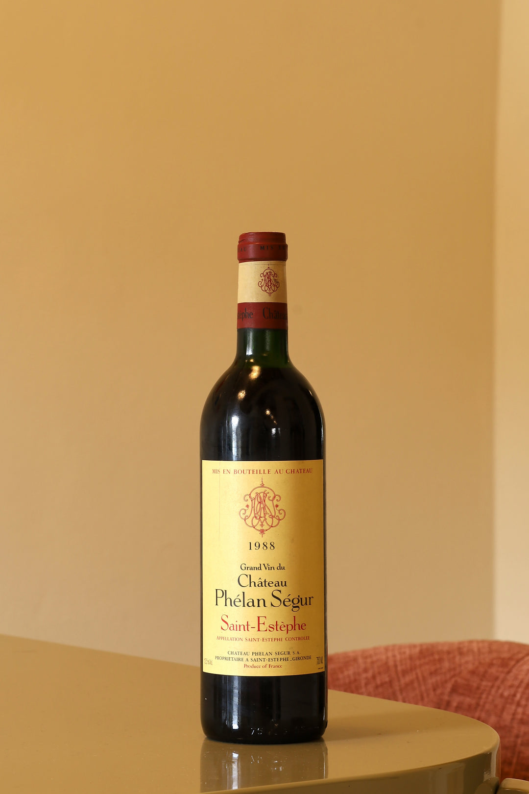 Chateau Phelan Segur  Saint-Estephe Rouge  1988 AOC 0,75l