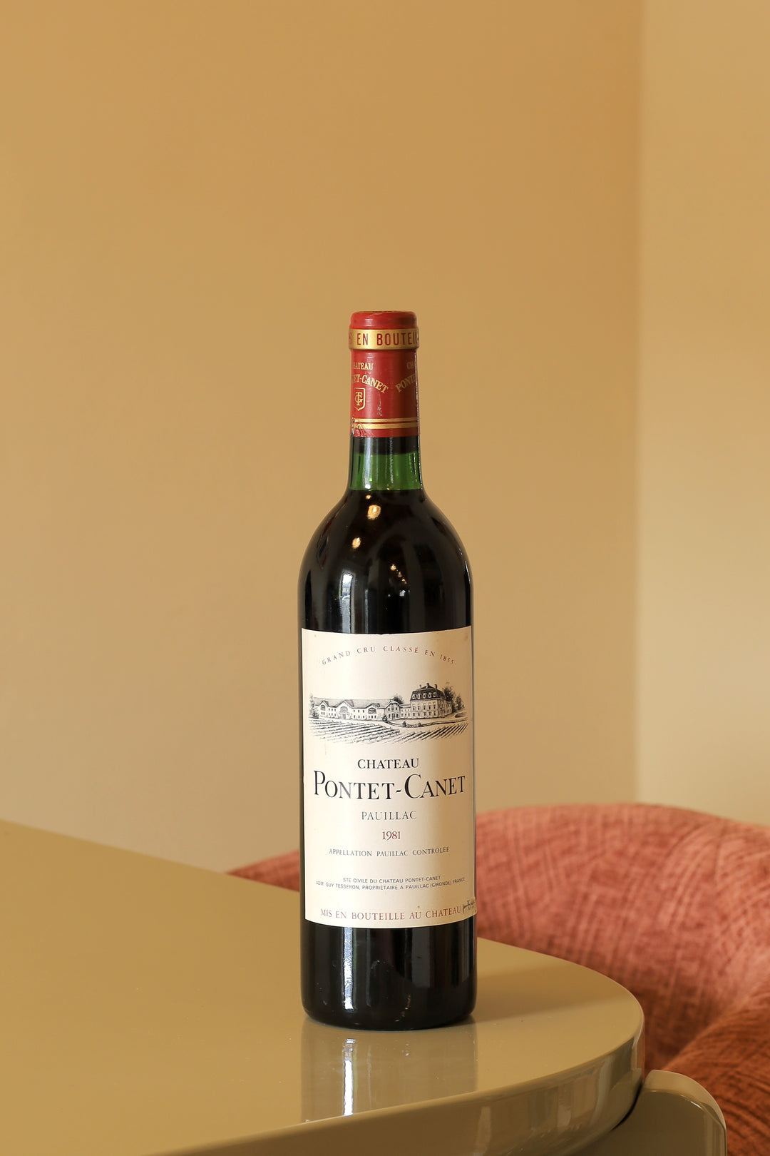 Chateau Pontet-Canet  Pauillac Rouge 1981 AOC 0,75l