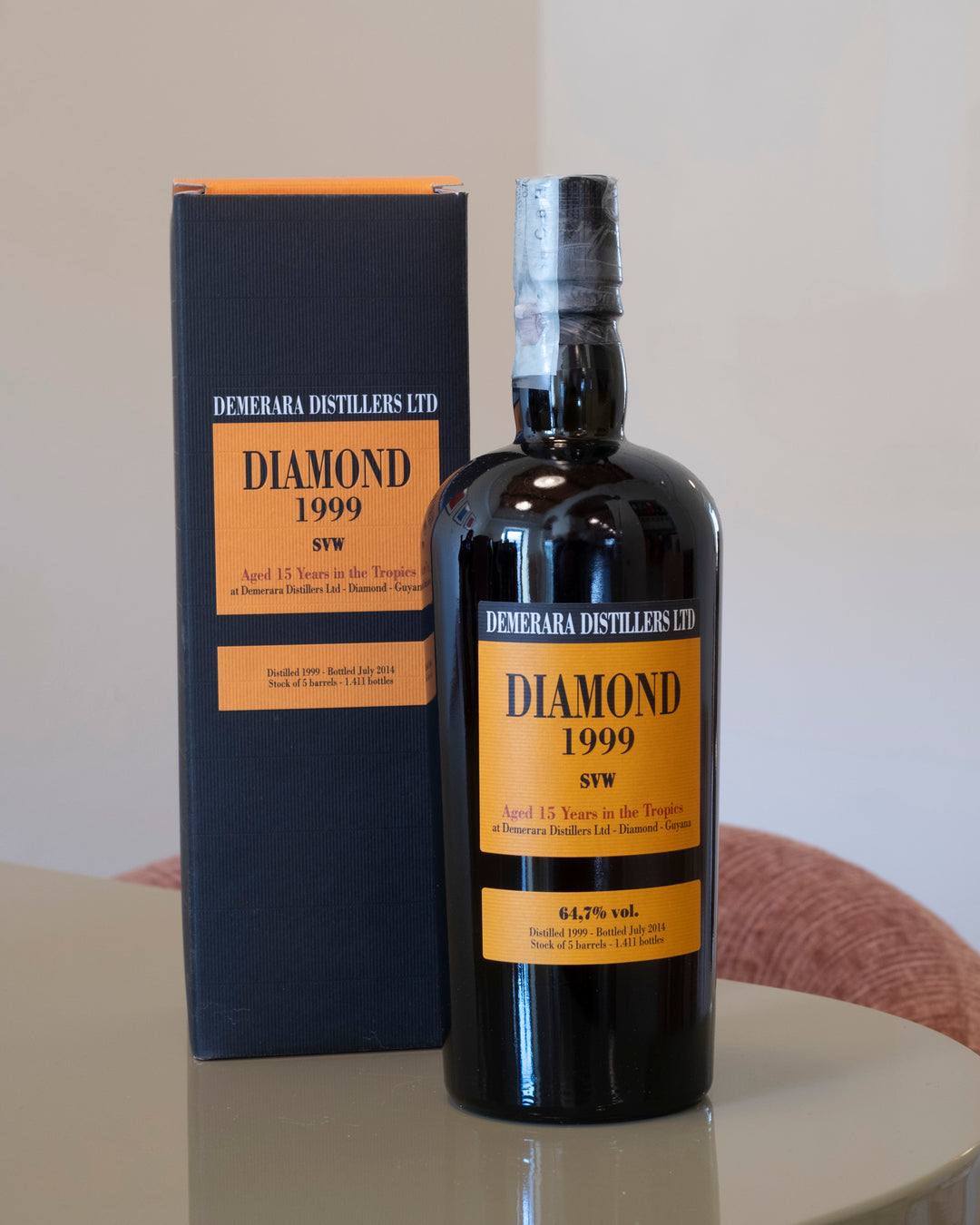 Demerara Diamond 'SVW' 15 Year Old Rum 1999 0.7l