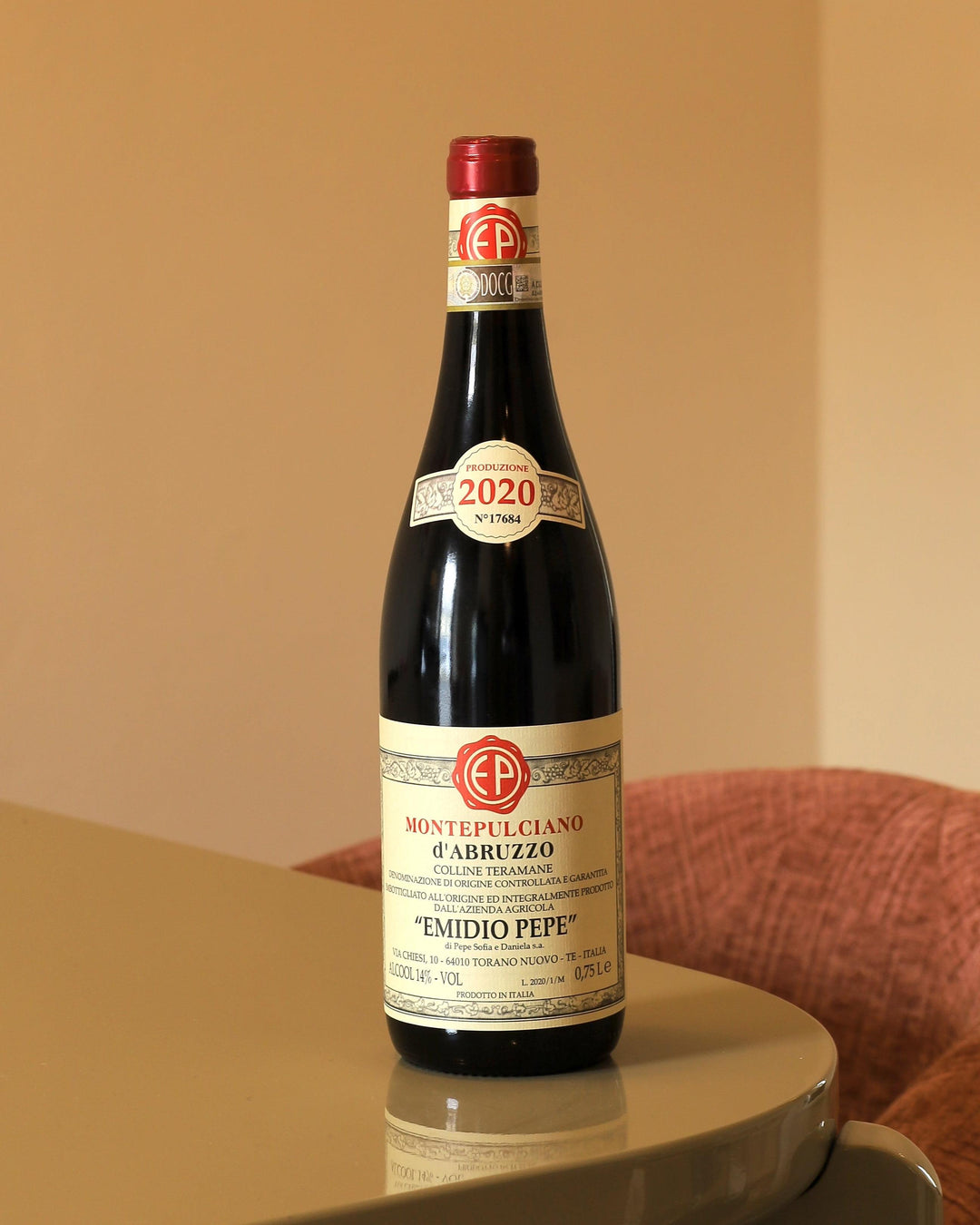 Emidio Pepe Montepulciano d'Abruzzo 2020 AOC 0,75l Bottle