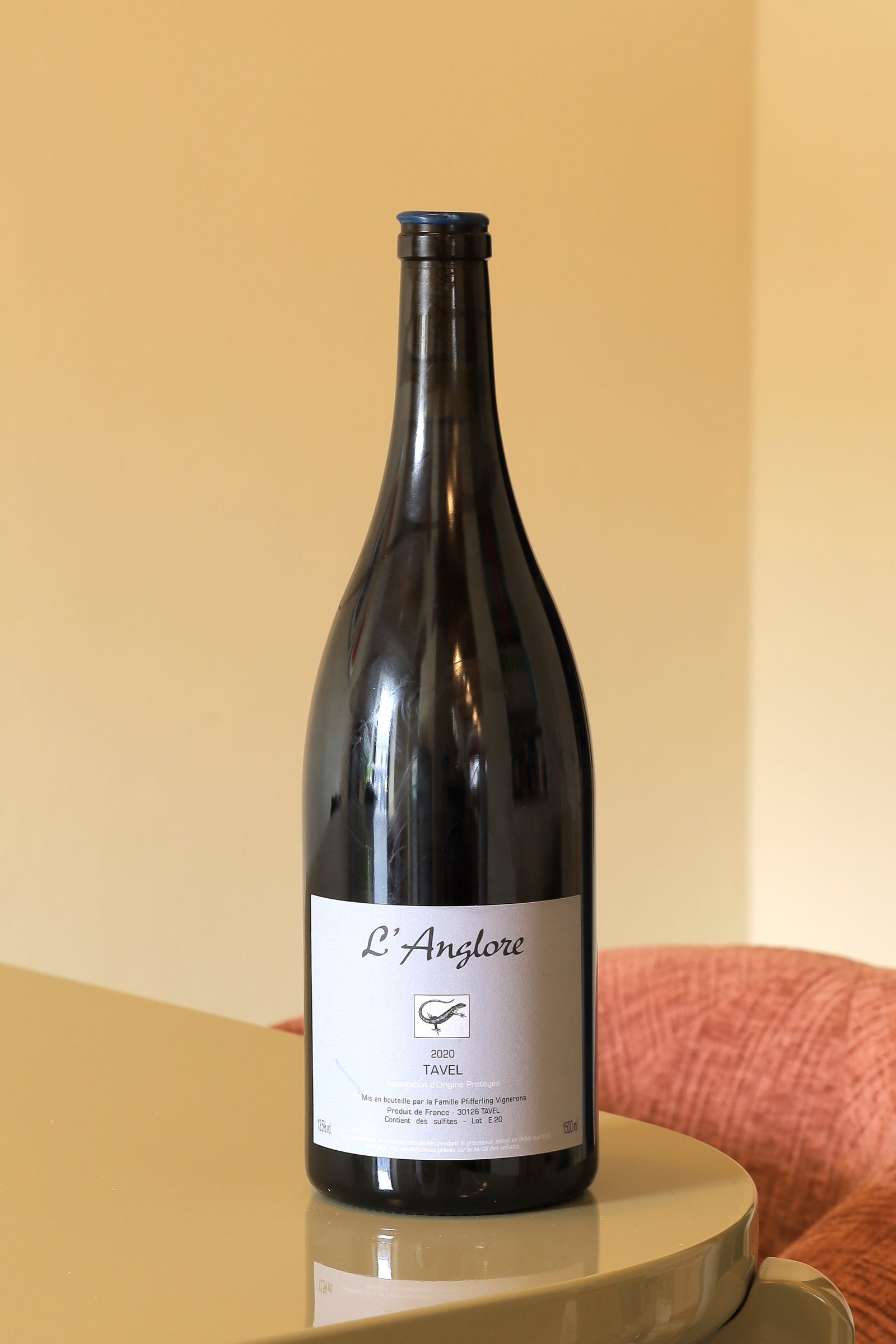 Eric Pfifferling - L'Anglore Tavel 2020 AOC 1,5l Bottle