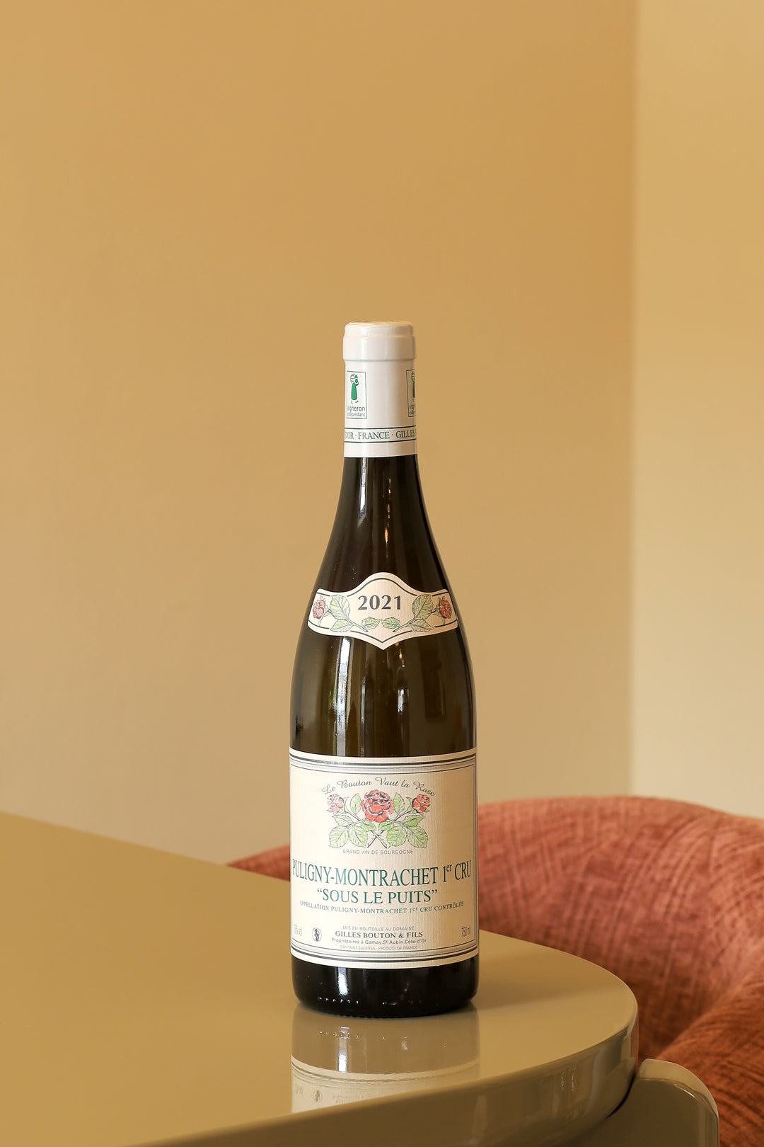 Gilles Bouton Puligny-Montrachet Premier Cru Sous les Pouits  2021 AOC 0,75l