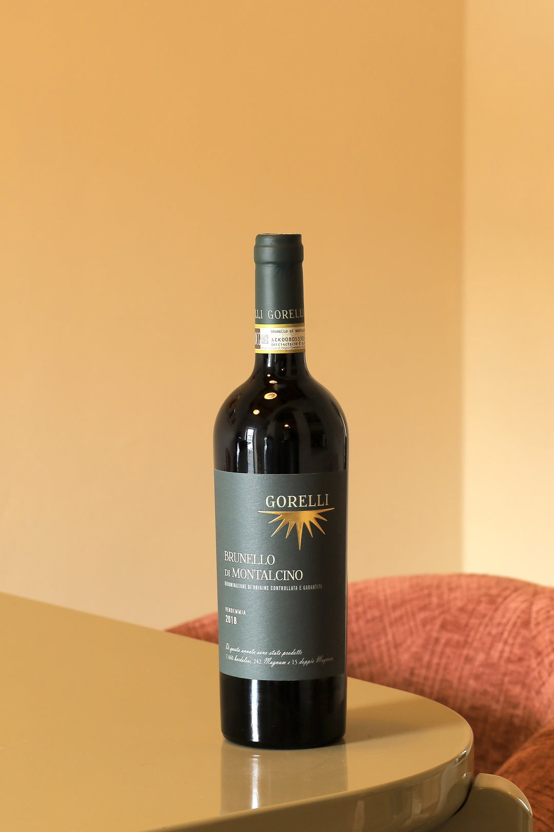 Giuseppe Gorelli Brunello di Montalcino 2018 DOCG 0,75l Bottle