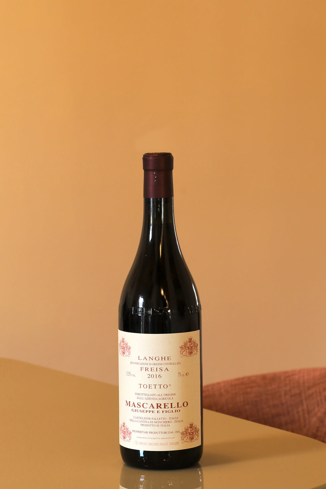 Giuseppe Mascarello Freisa Toetto 2016 DOC 0,75l Bottle