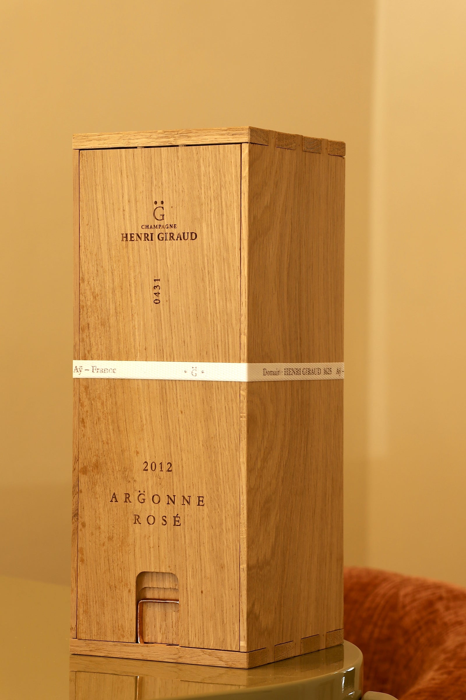 Henri Giraud Argonne Rose 2012 AOC 0,75l Bottle